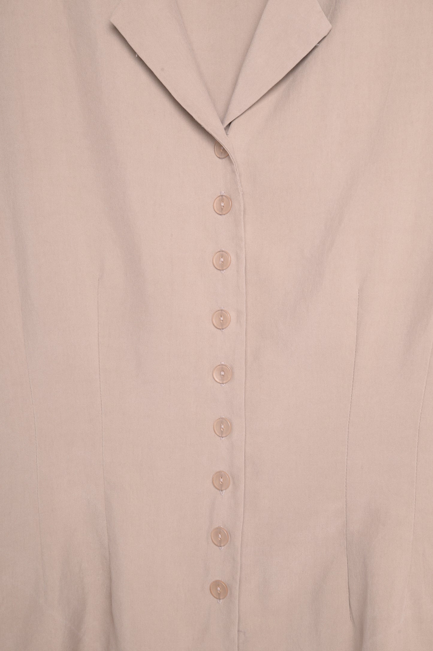 1990s Silk Button Top