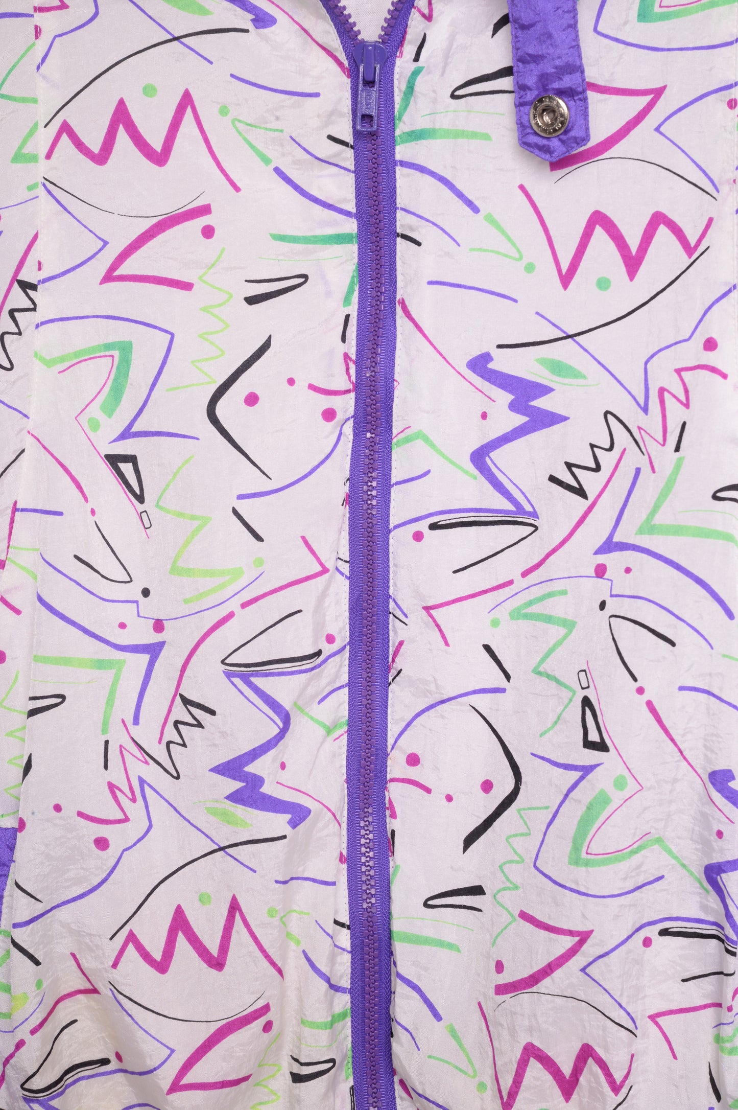 1980s Abstract Windbreaker