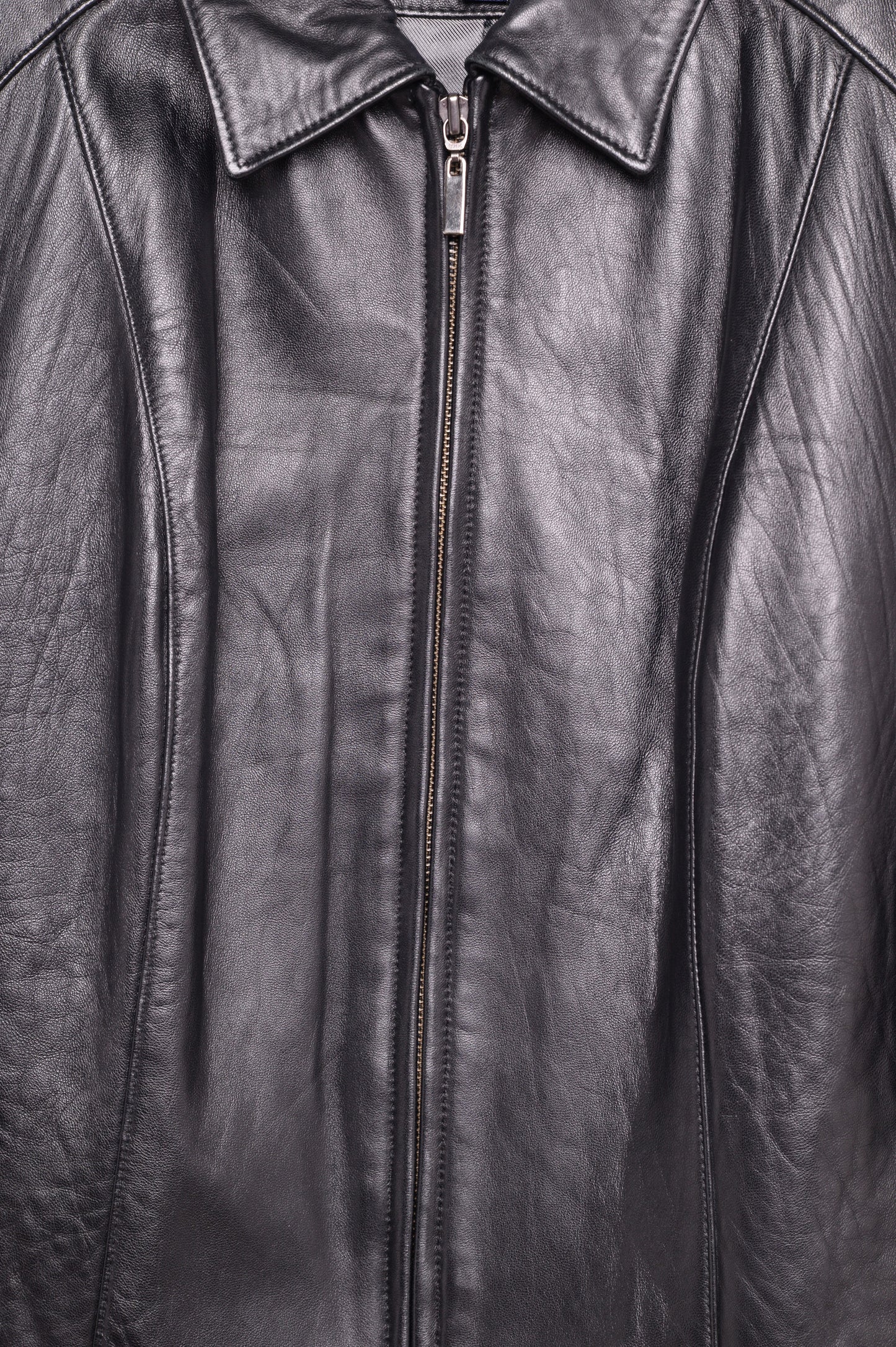 Y2K Soft Leather Jacket