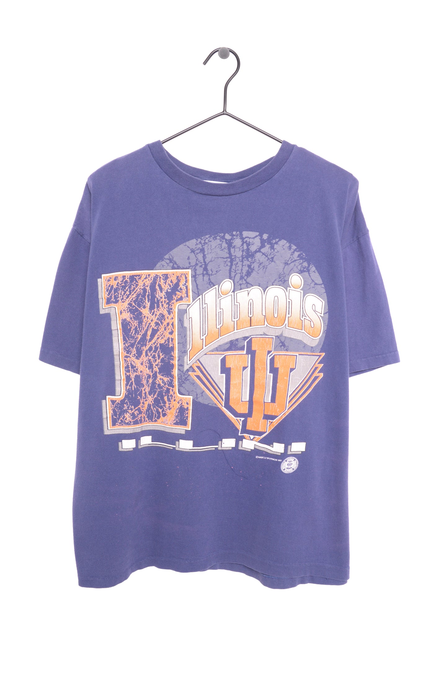 1993 Faded University of Illinois Tee