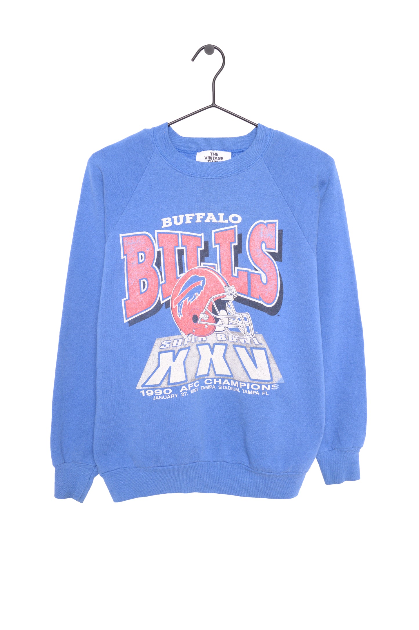 1990 Faded Buffalo Bills Sweatshirt USA