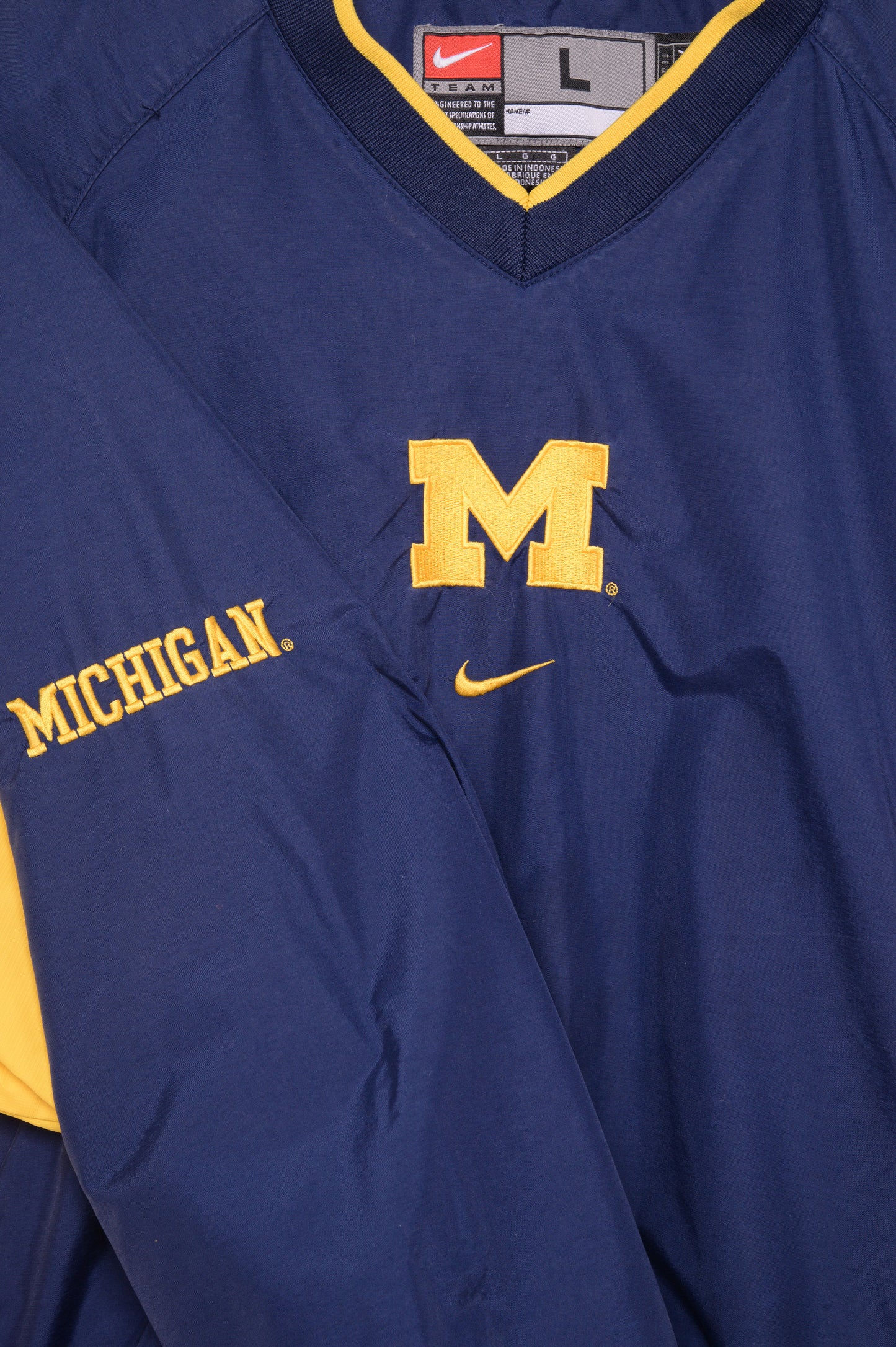Nike University of Michigan Pullover Windbreaker