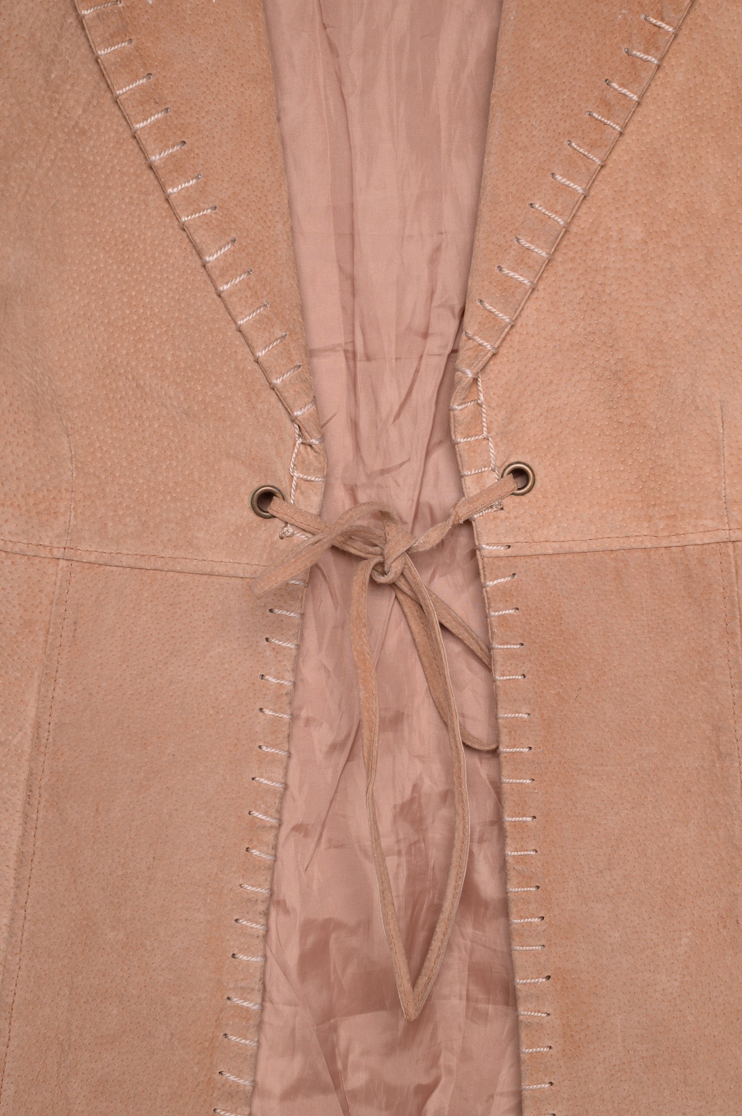 Suede Stitched Jacket