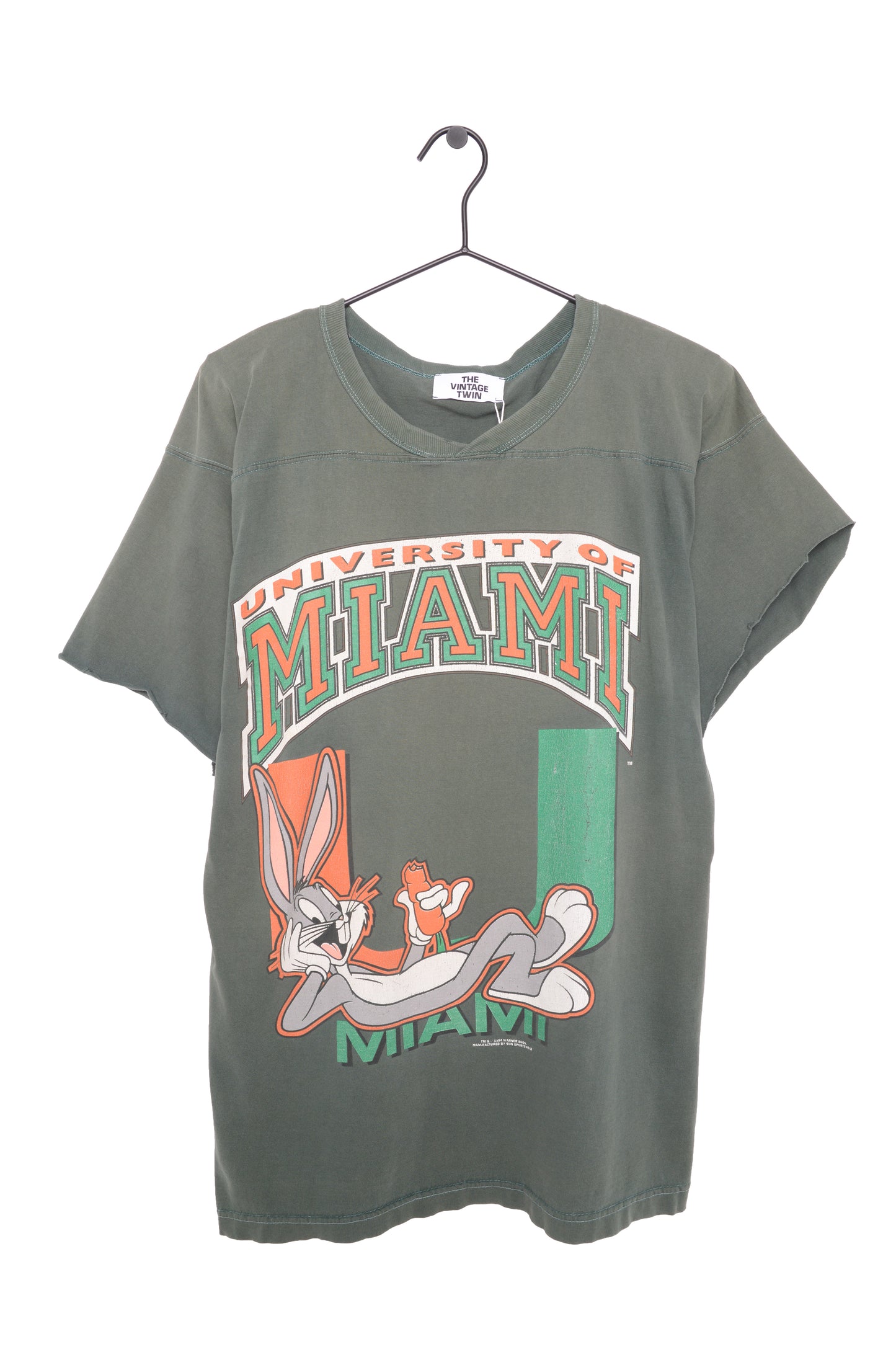 1994 Faded University of Miami Bugs Tee
