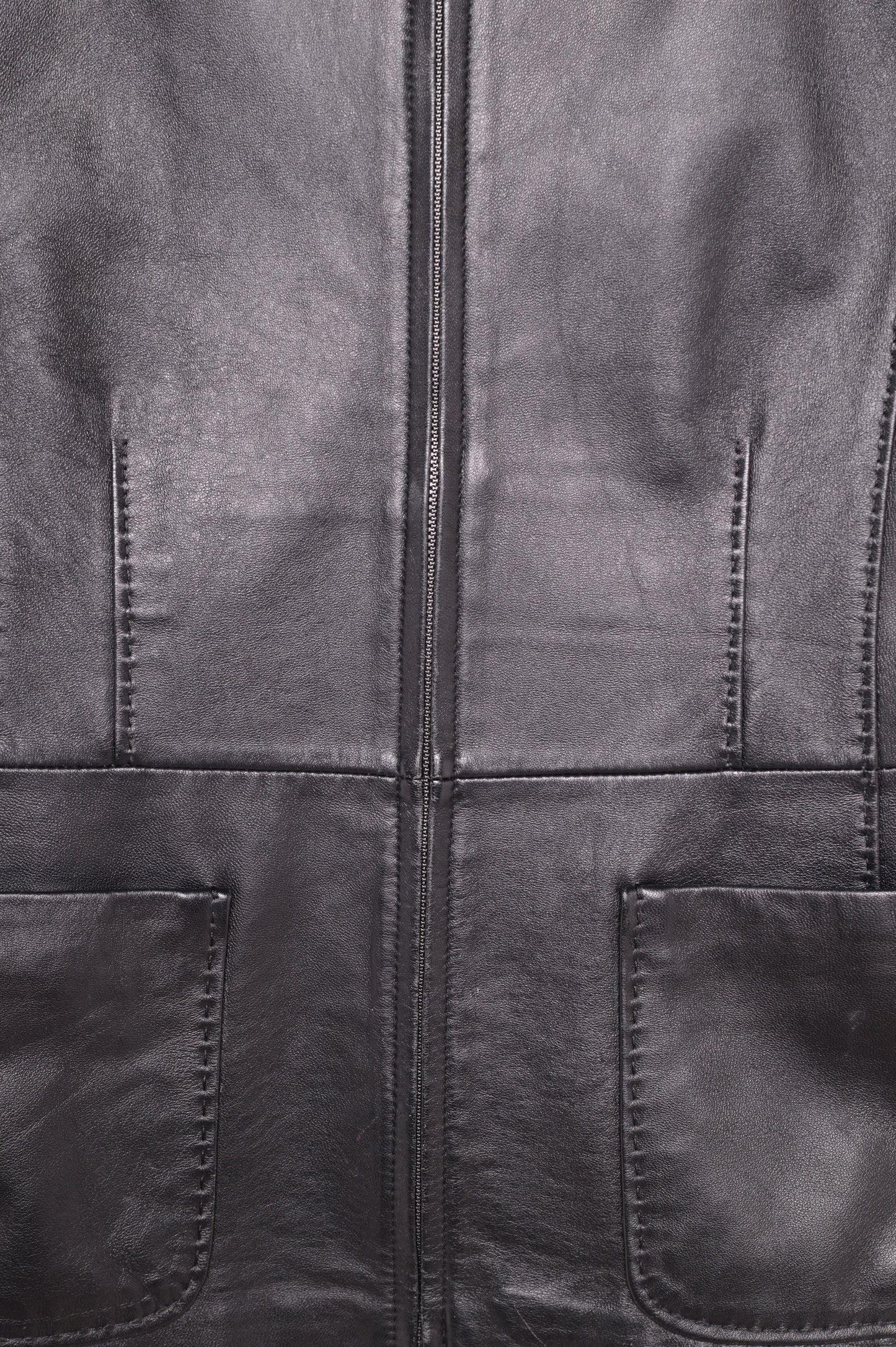 Y2K Soft Leather Jacket