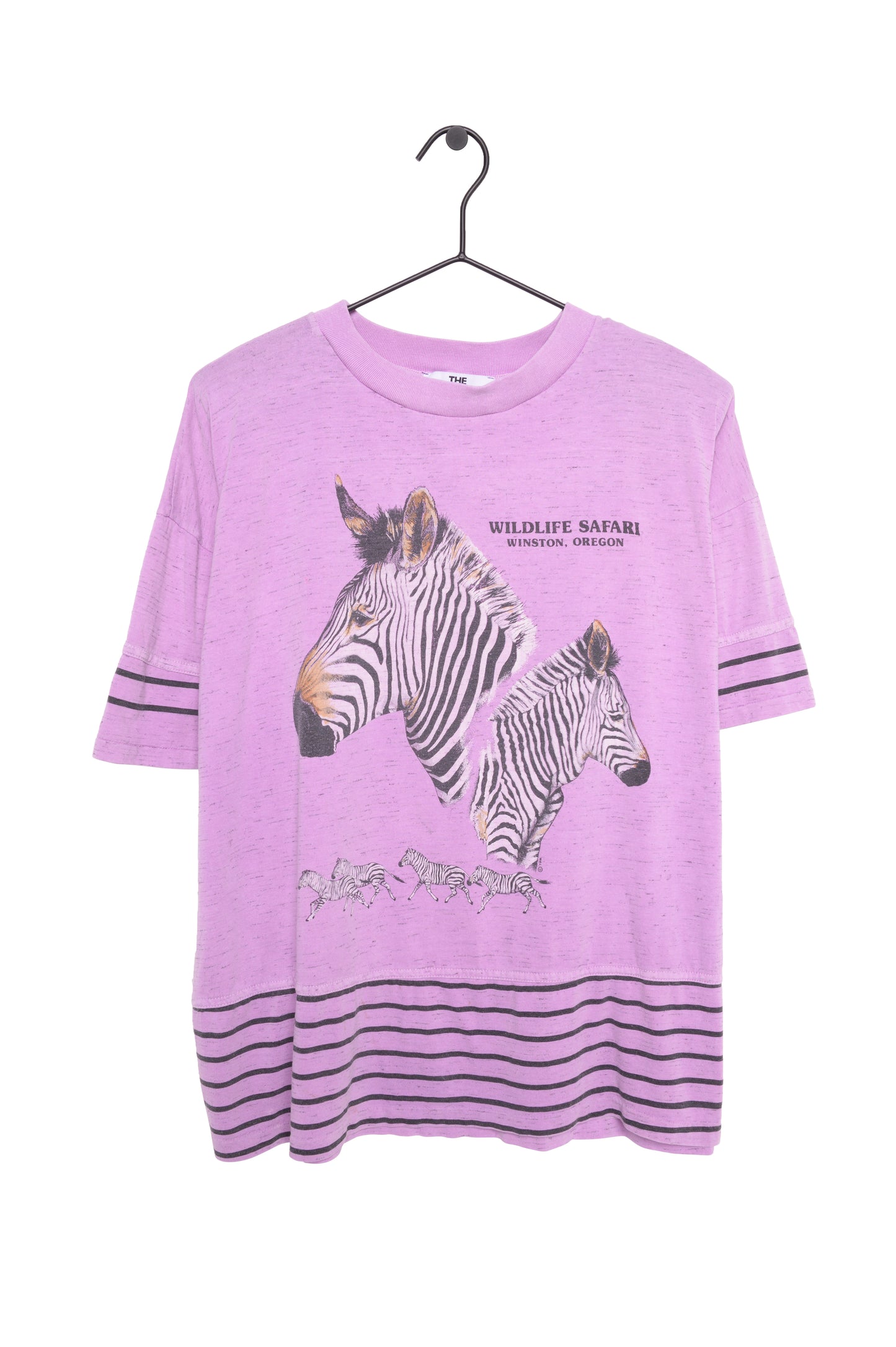 1980s Zebra Safari Boxy Tee USA