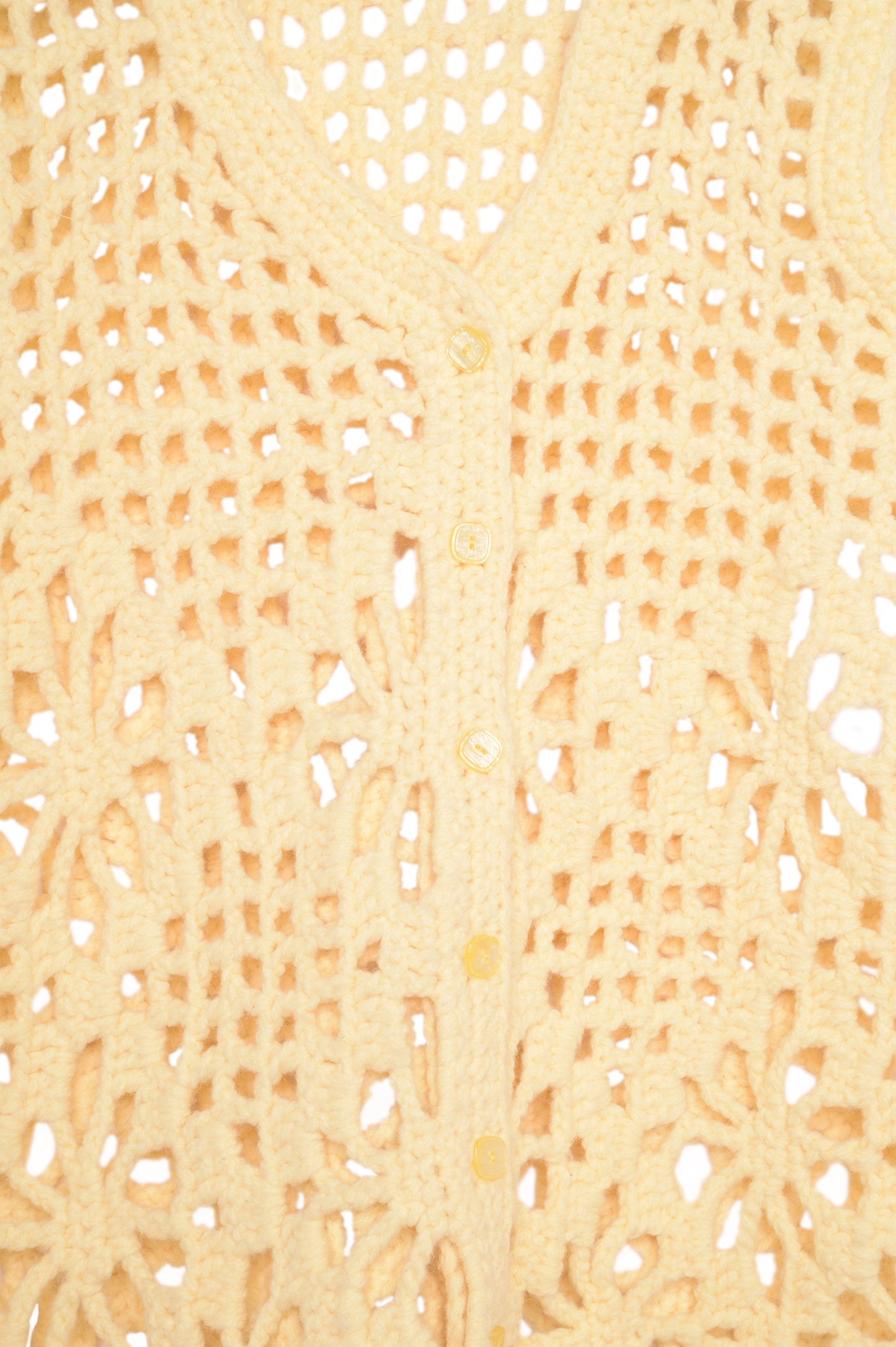 Handmade Open Knit Sweater Vest