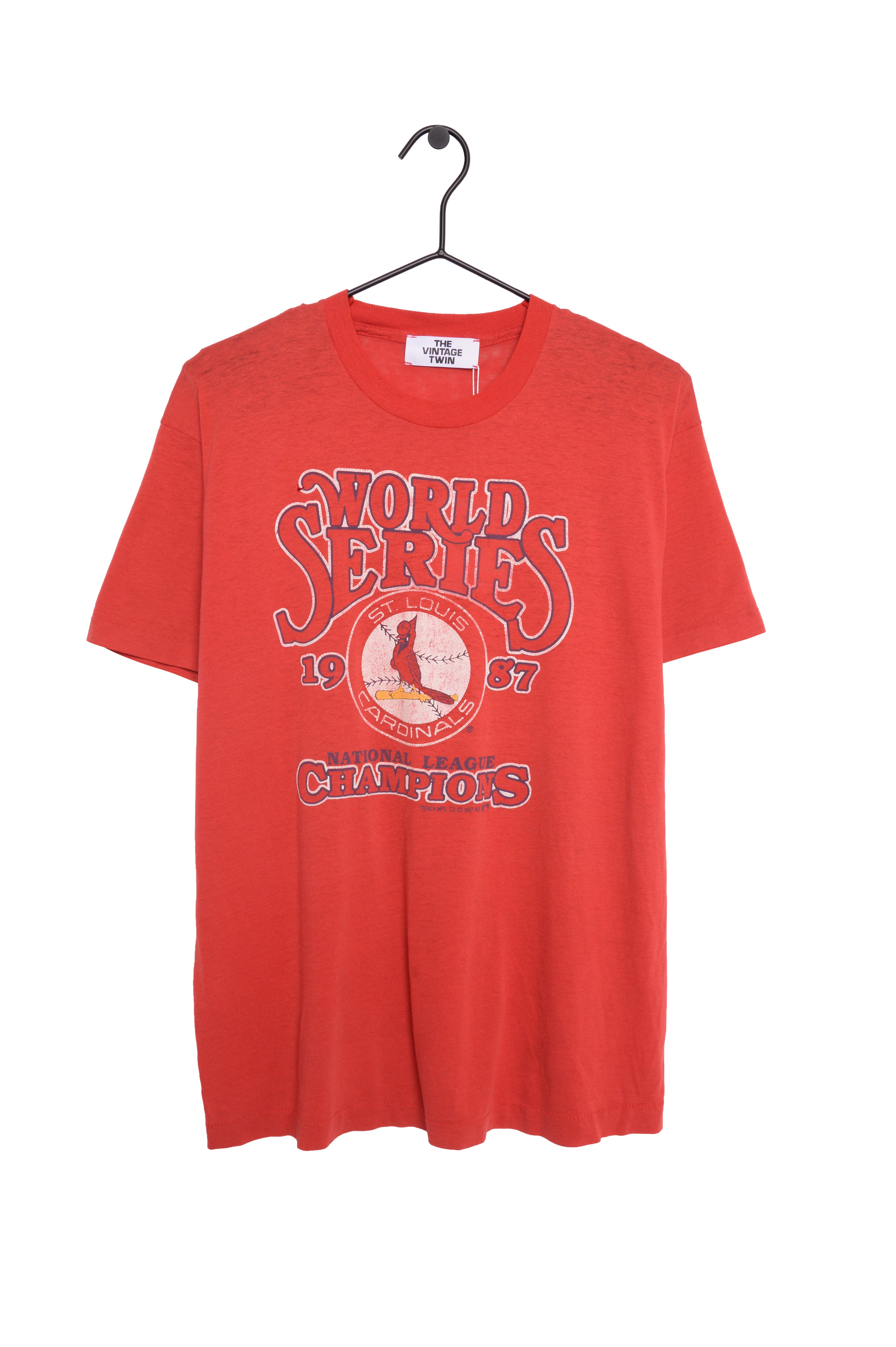 Vintage St Louis Cardinals T Shirt 1980s Red Champion 