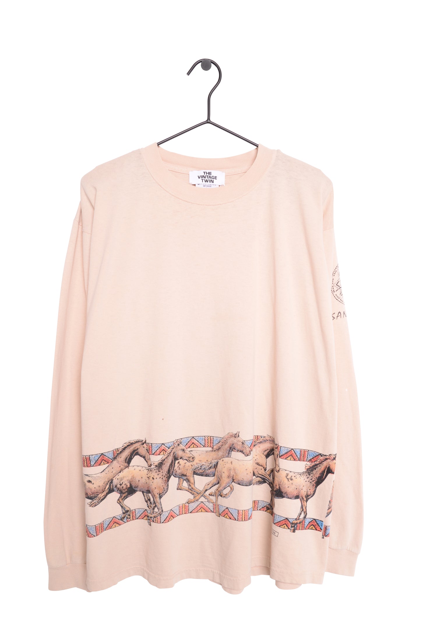 1990s Horses Long Sleeve Tee