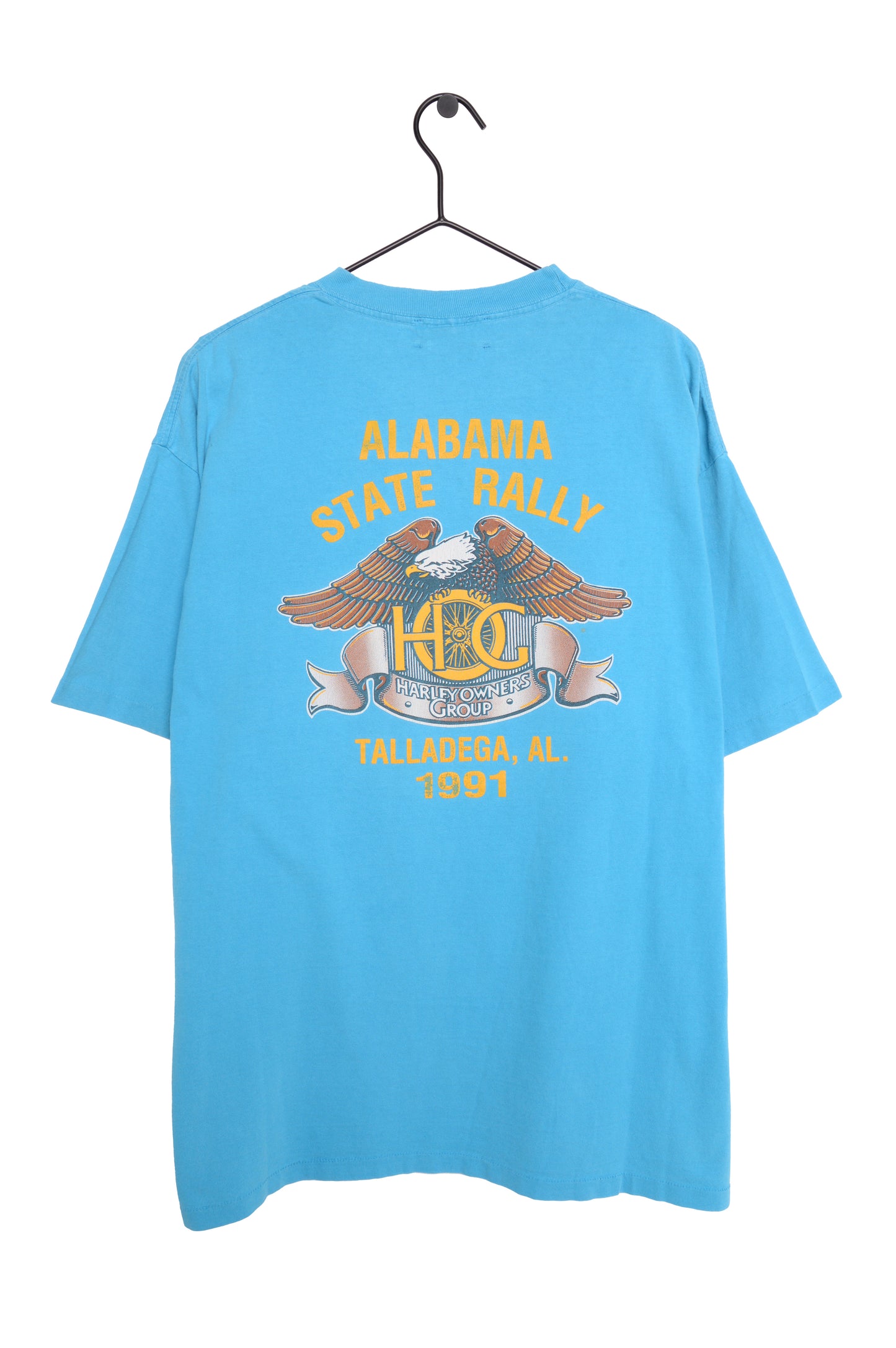 1991 Harley Davidson Alabama State Rally Tee USA