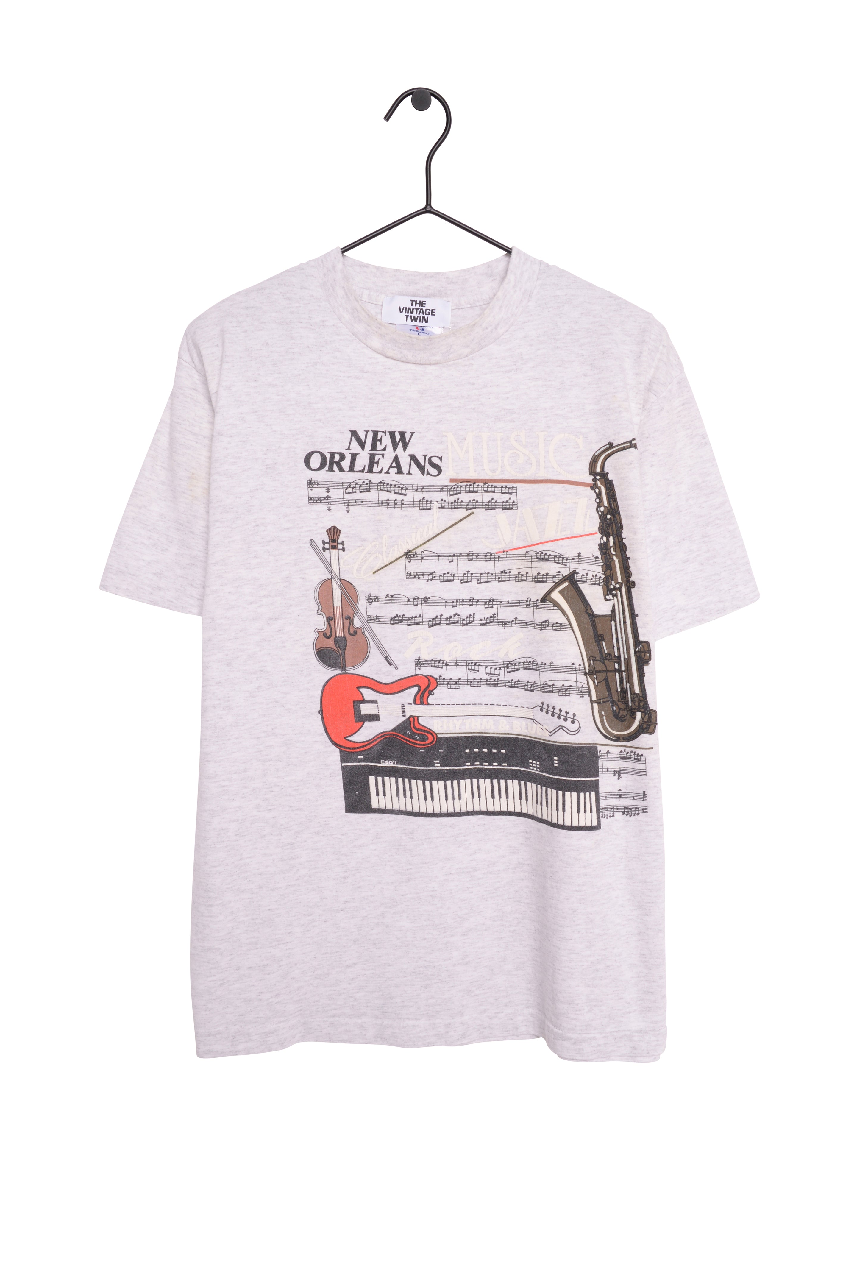 U.S. Custom Tees New Orleans Louisiana Jazz T-Shirt