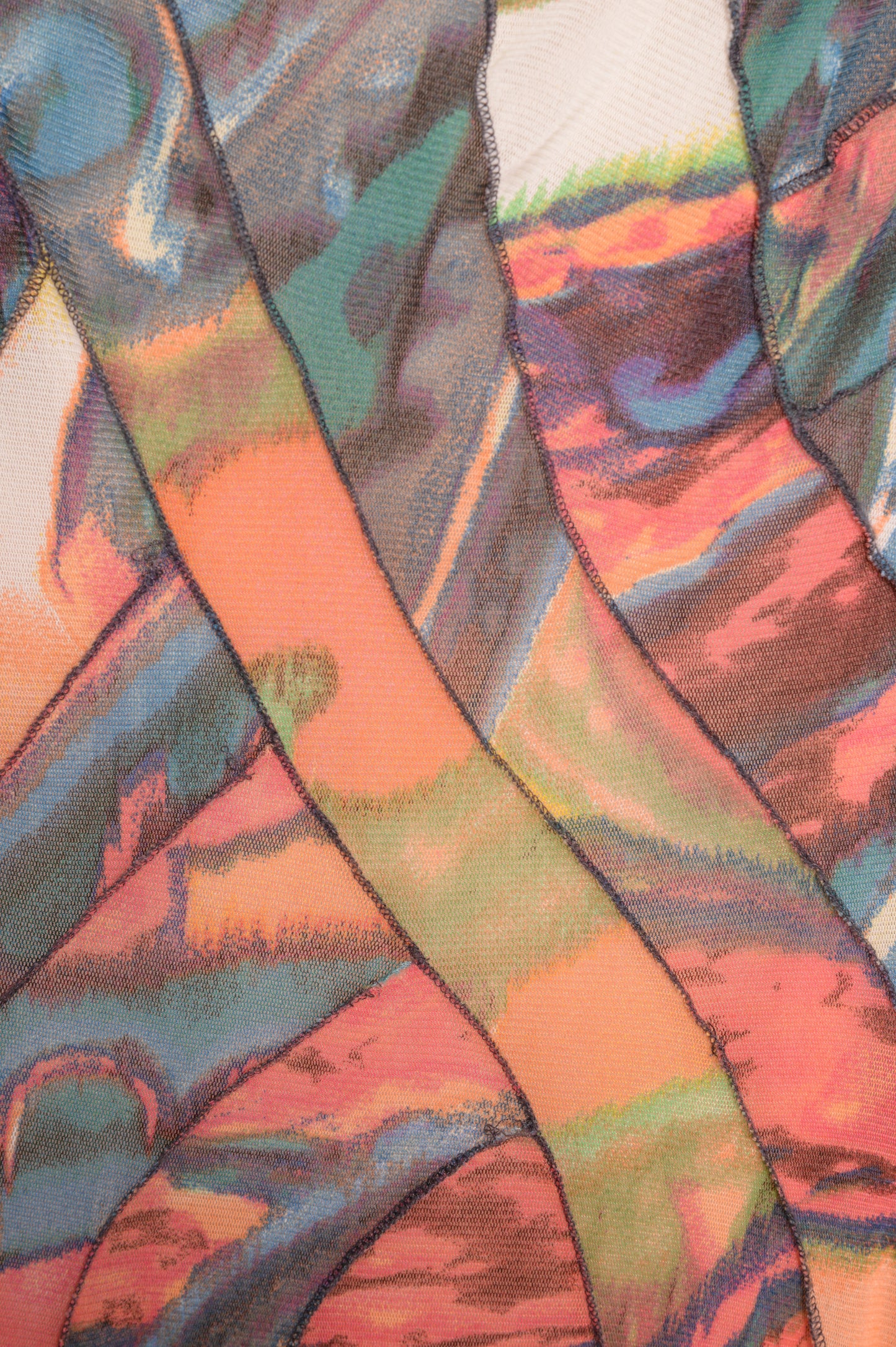 Y2K Abstract Mini Dress