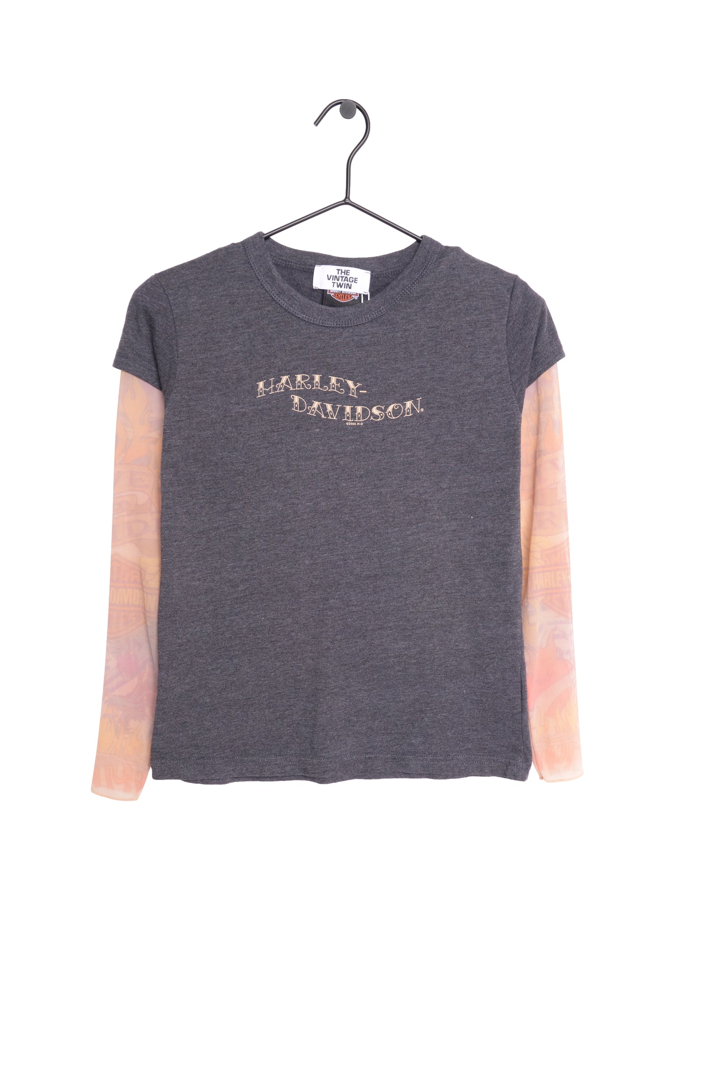 Y2K Harley Davidson Layered Tee USA