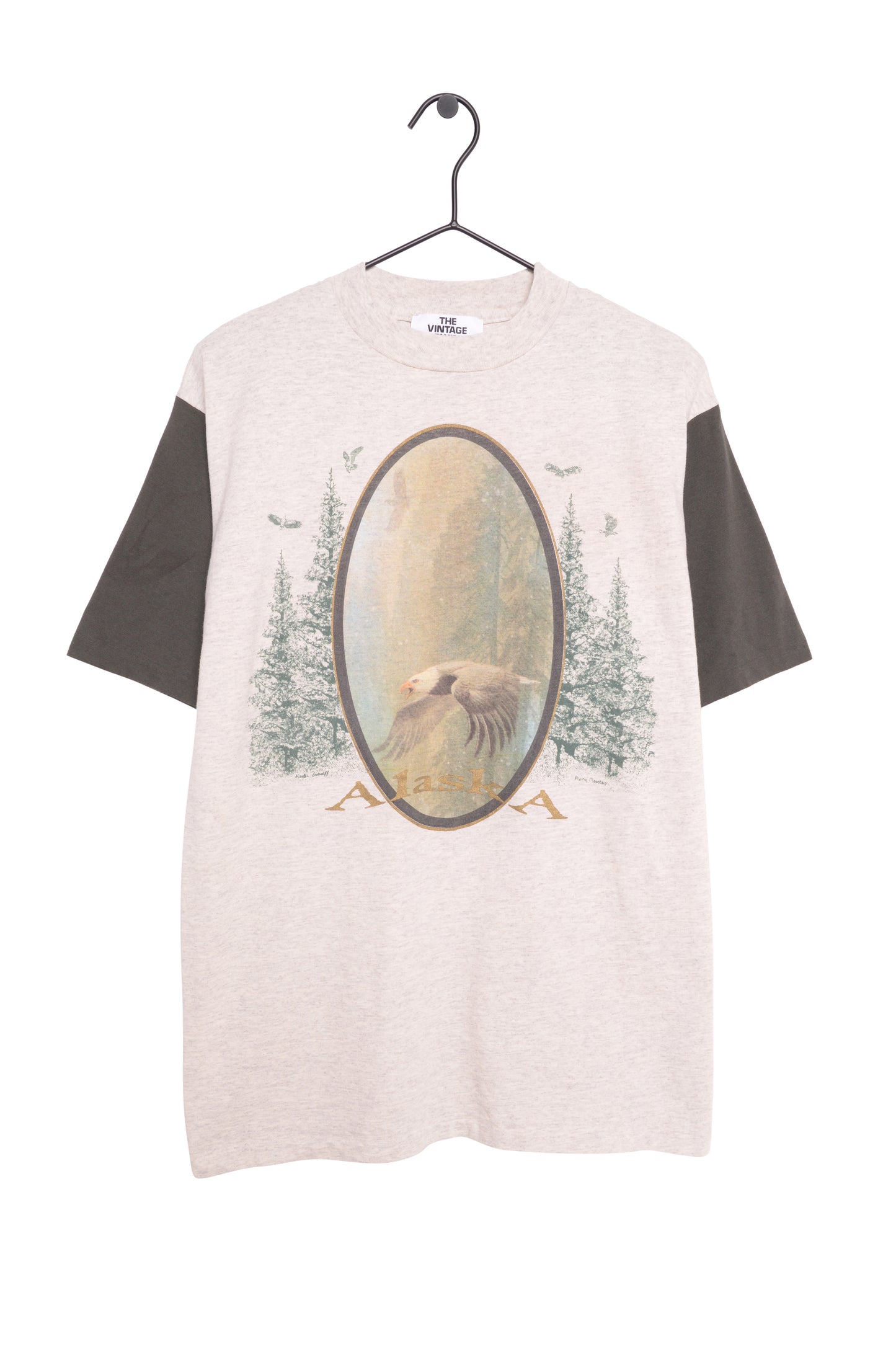 1990s Alaska Eagle Tee USA