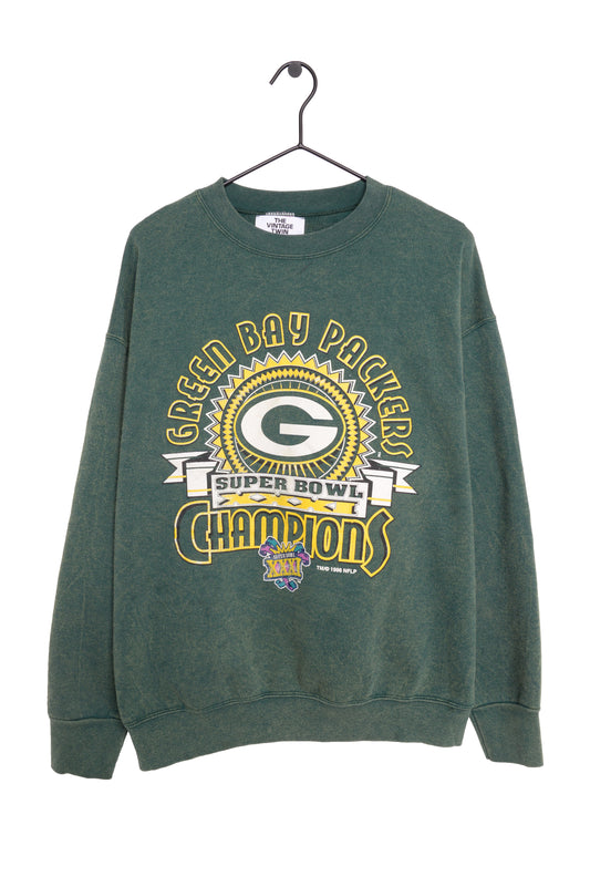 1996 Green Bay Packers Acid Wash Sweatshirt USA