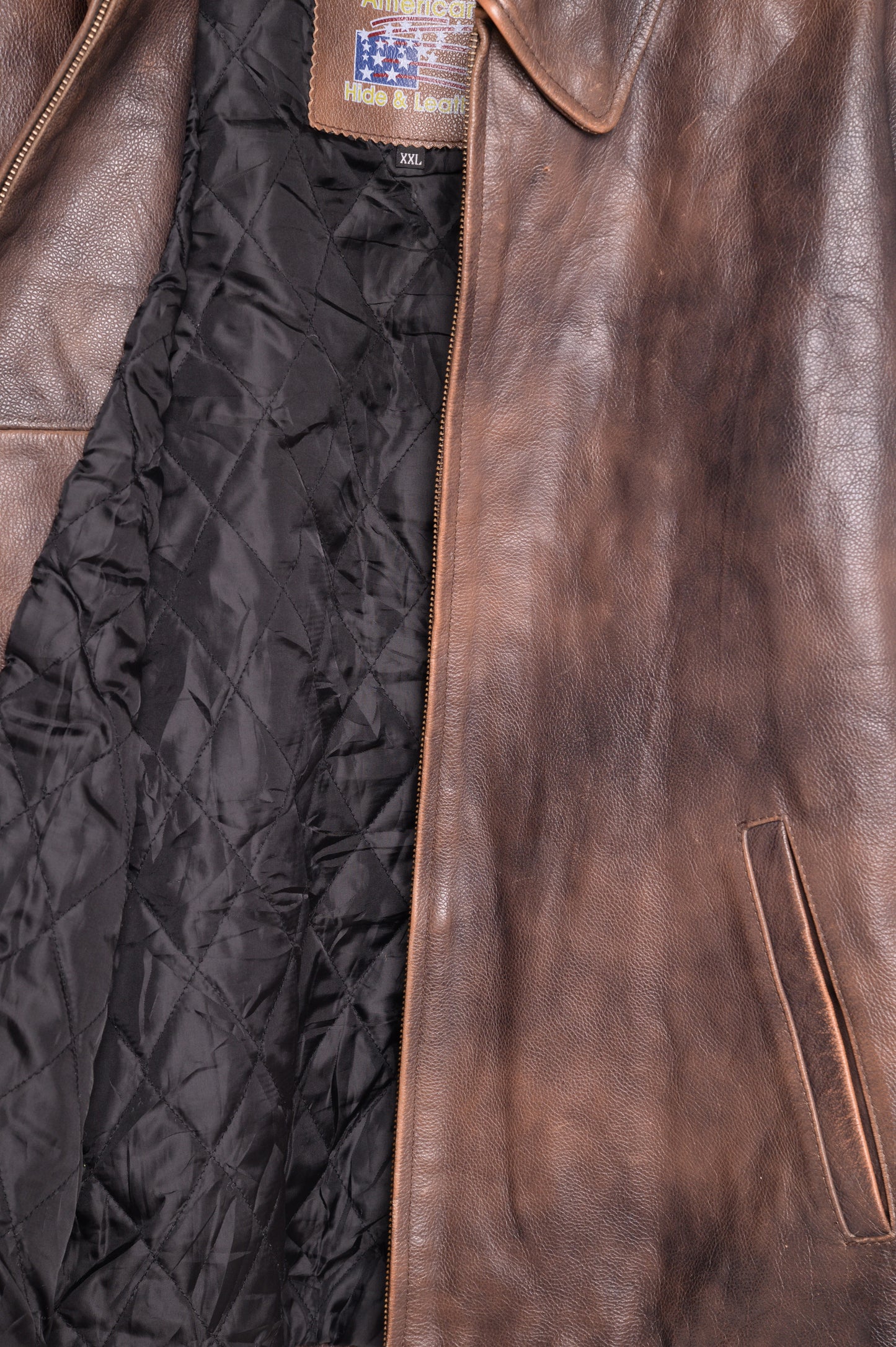 Faded Leather Jacket