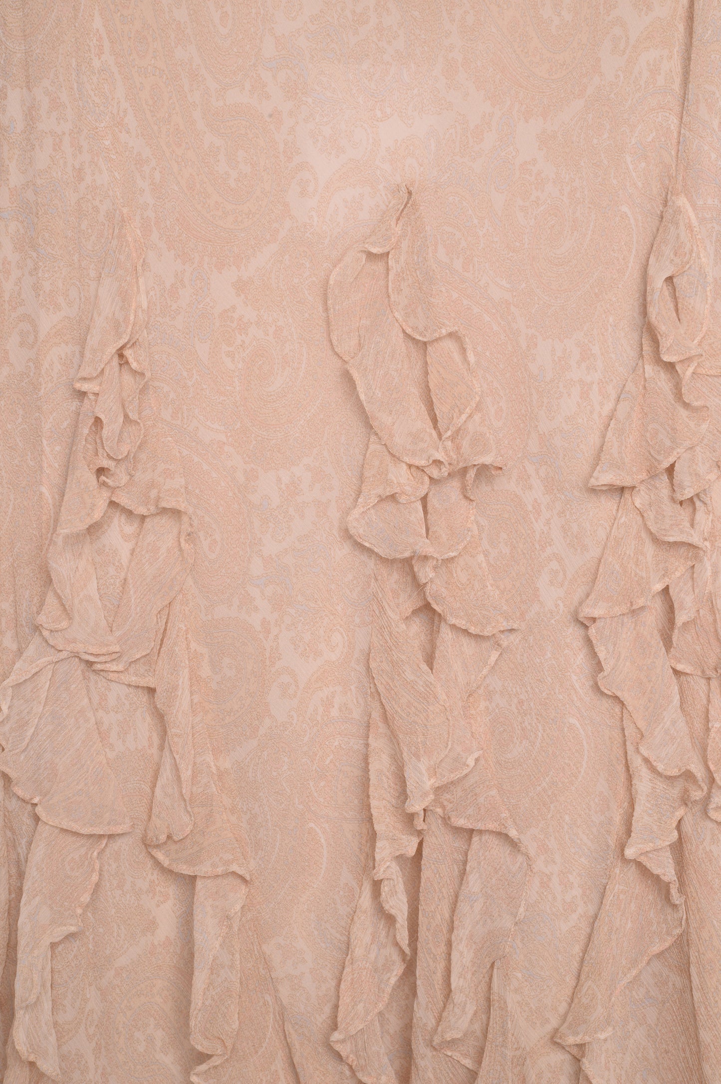 1990s Ralph Lauren Silk Paisley Skirt