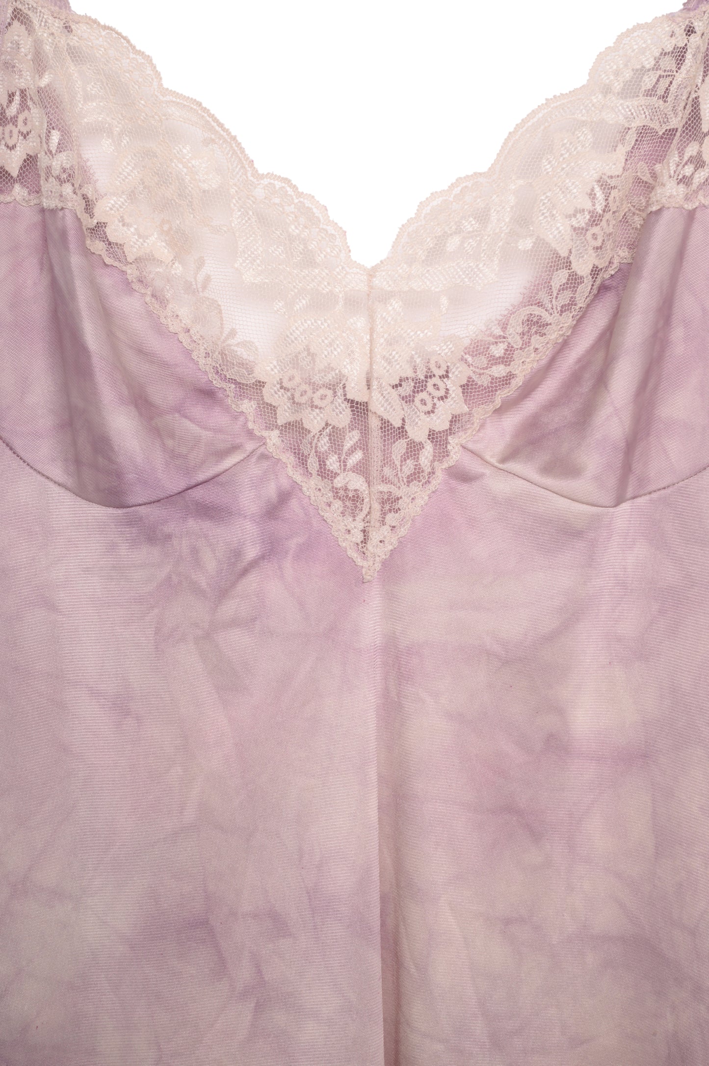 Hand-Dyed Lace Trim Slip Dress USA