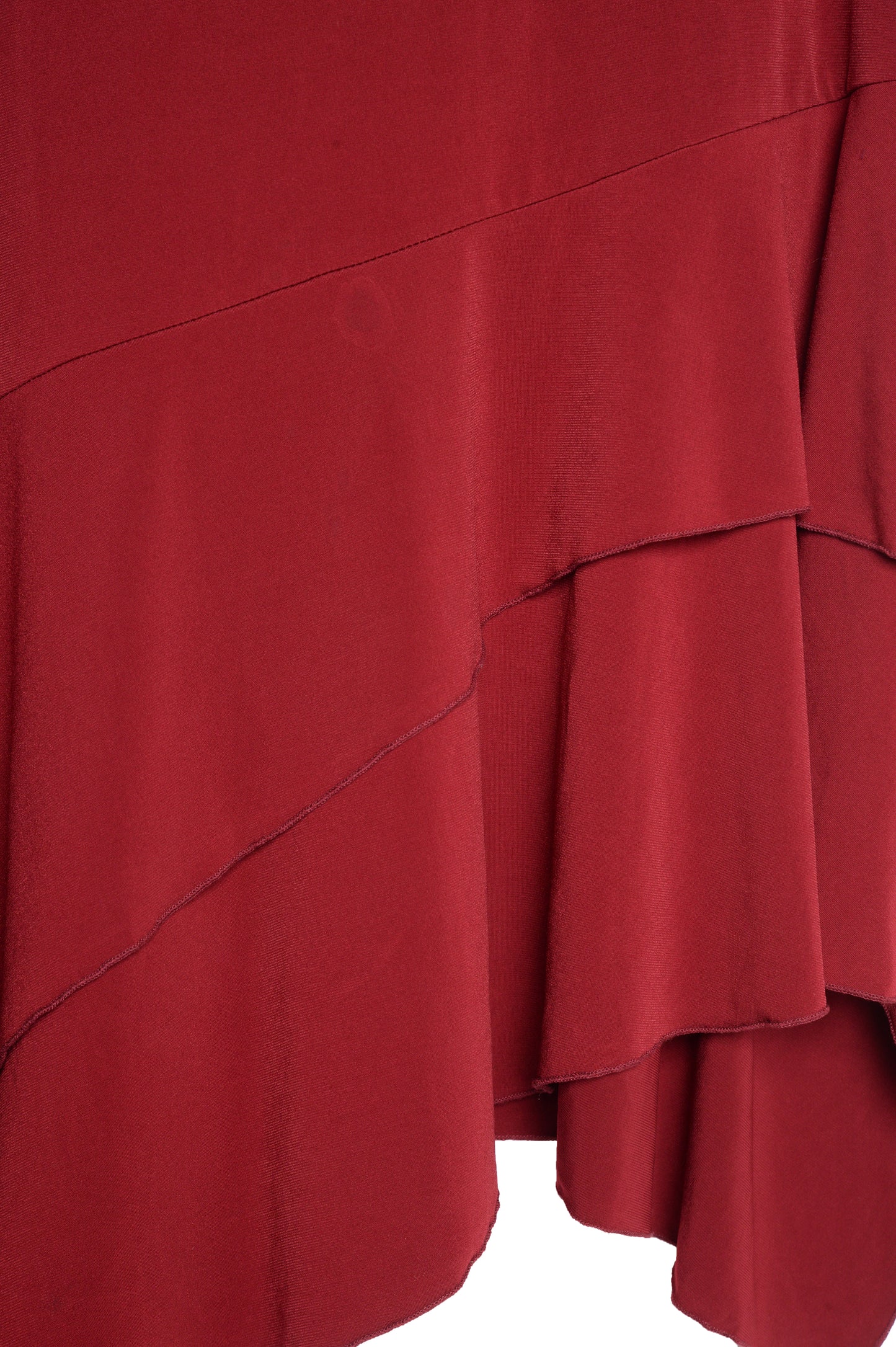 Y2K Slinky Ruffle Skirt USA