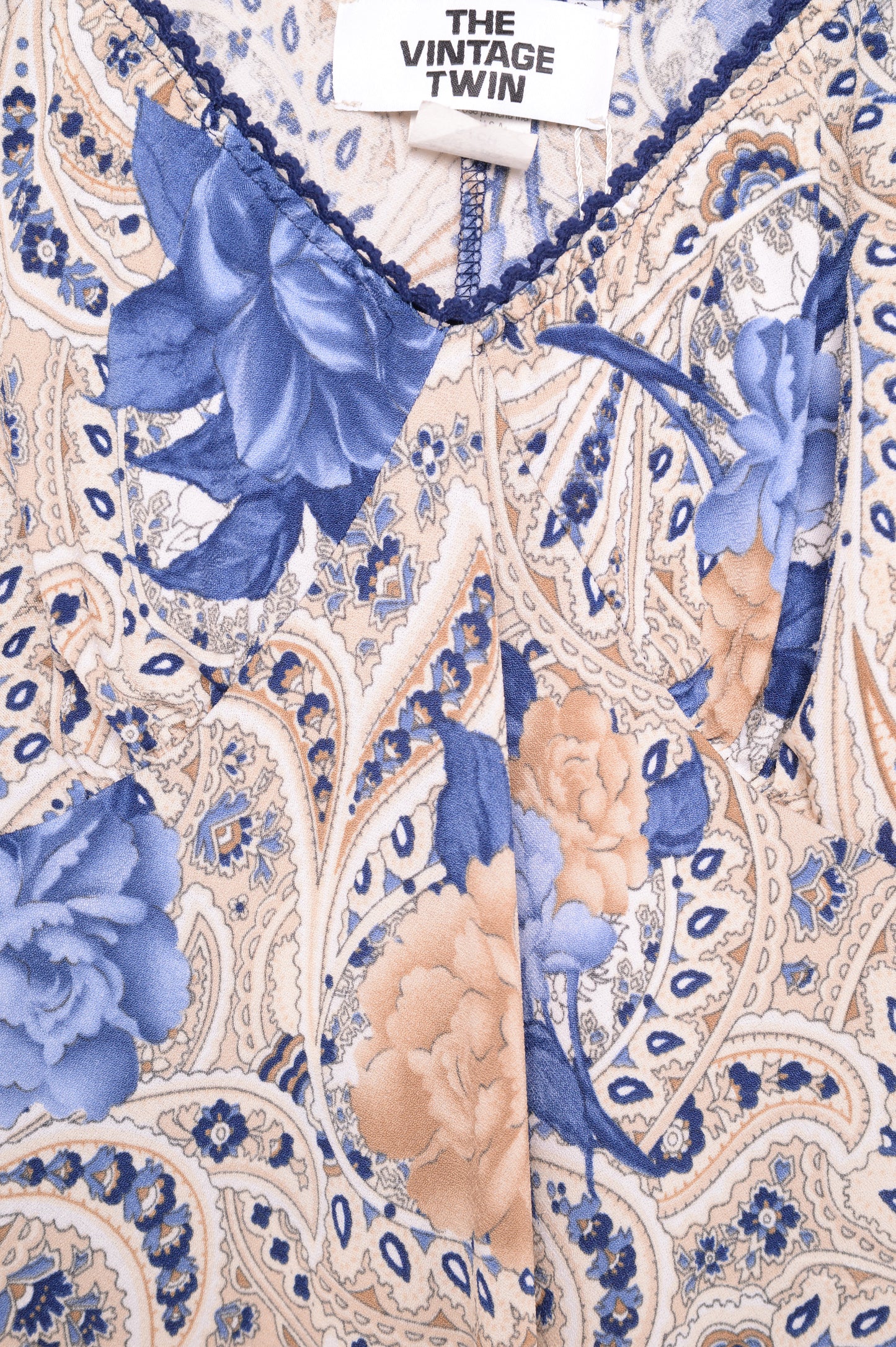 Y2K Paisley Mini Dress