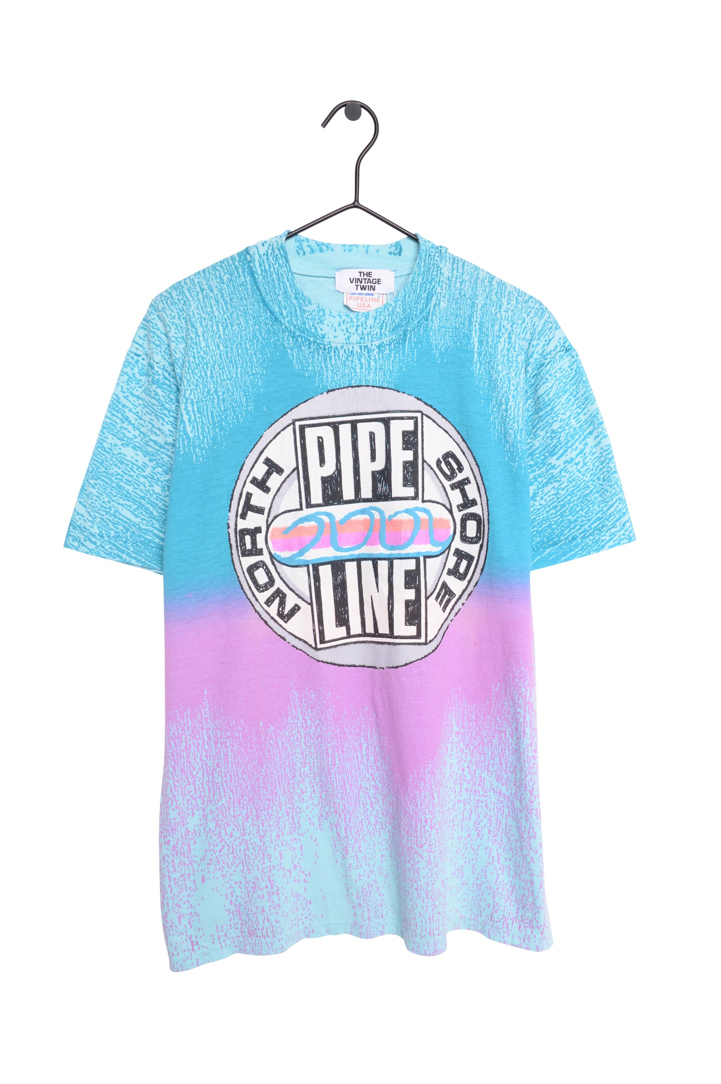 1980s North Shore Pipe Line Surf Tee USA