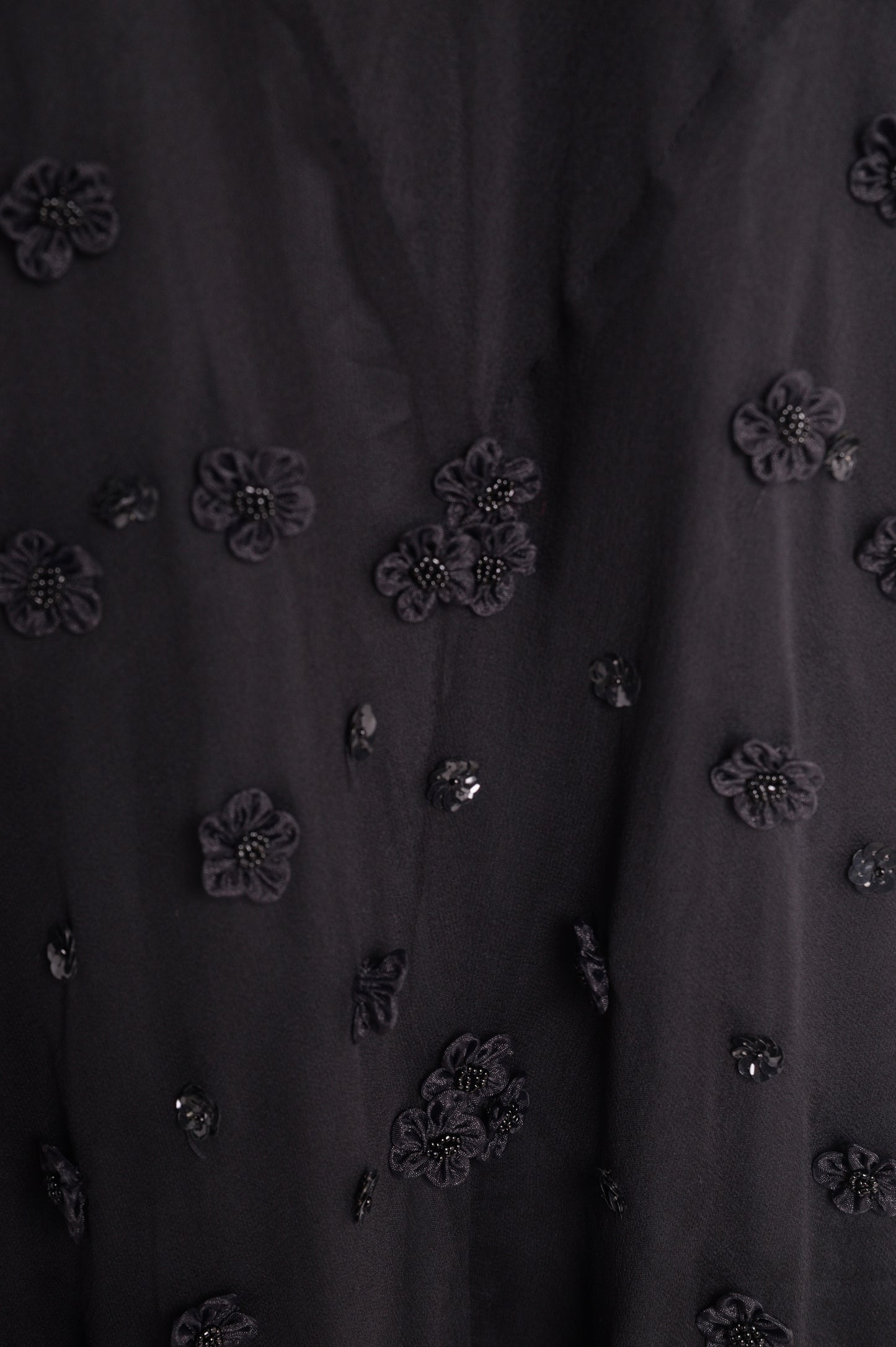 Y2K Silk Ruffle Maxi Dress