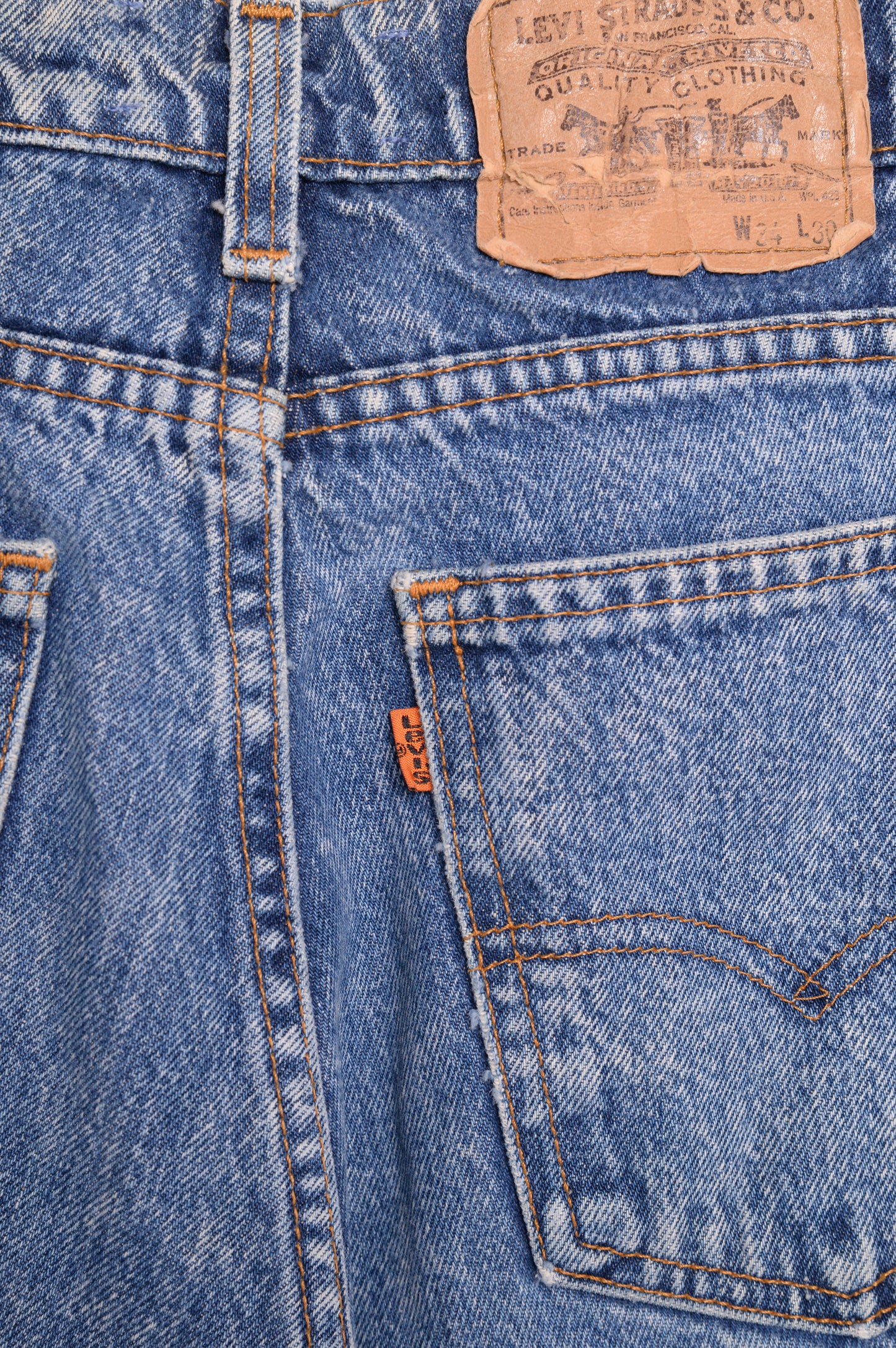 1980s Levi's Acid Wash Shorts