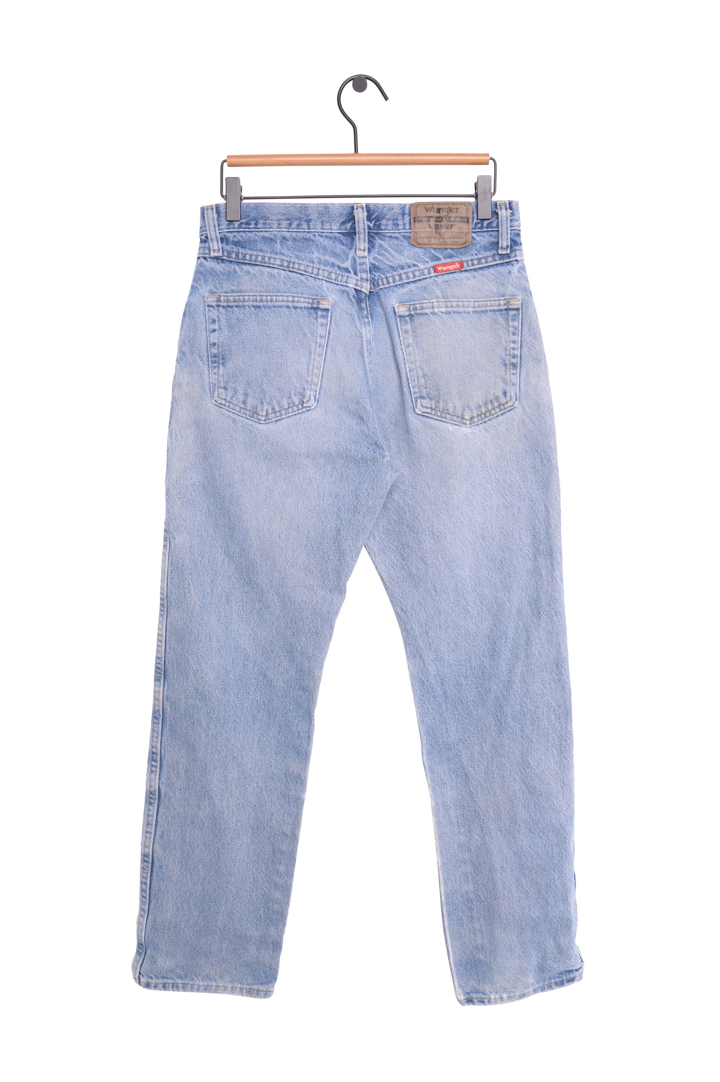 Faded Straight Wrangler Jeans