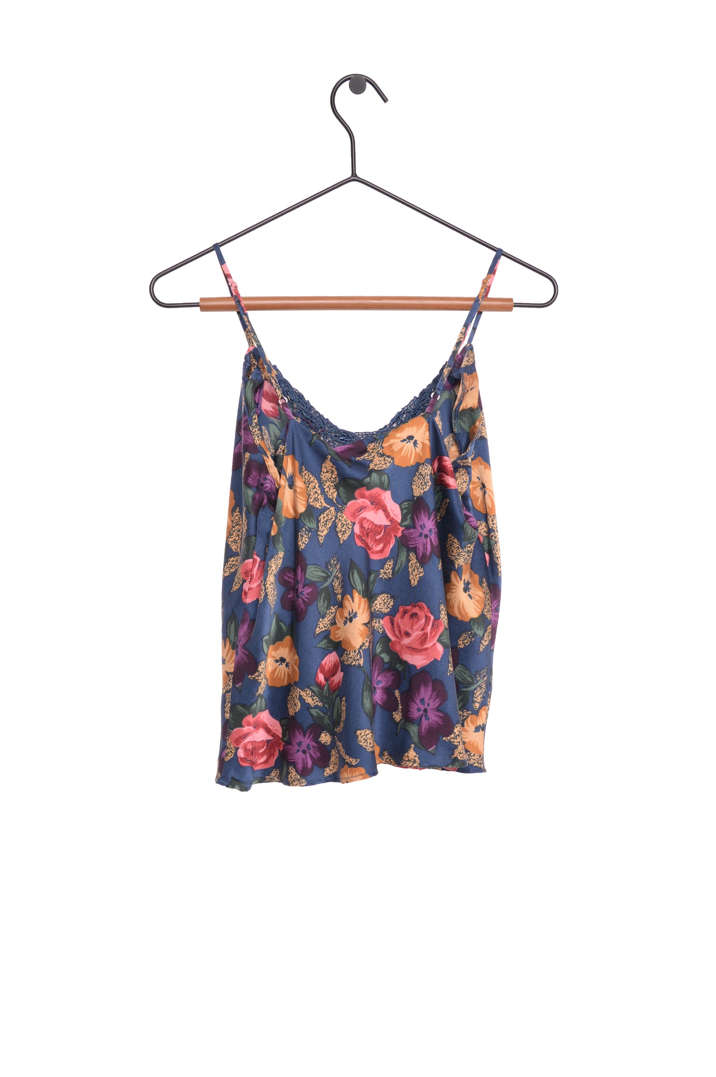 1990s Silk Floral Slip Top
