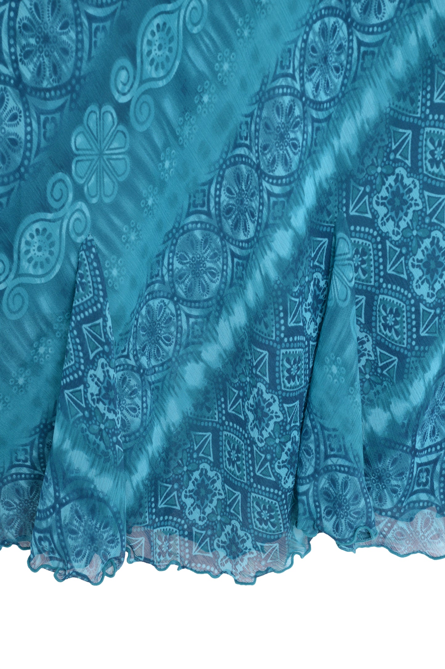 Y2K Paisley Maxi Skirt