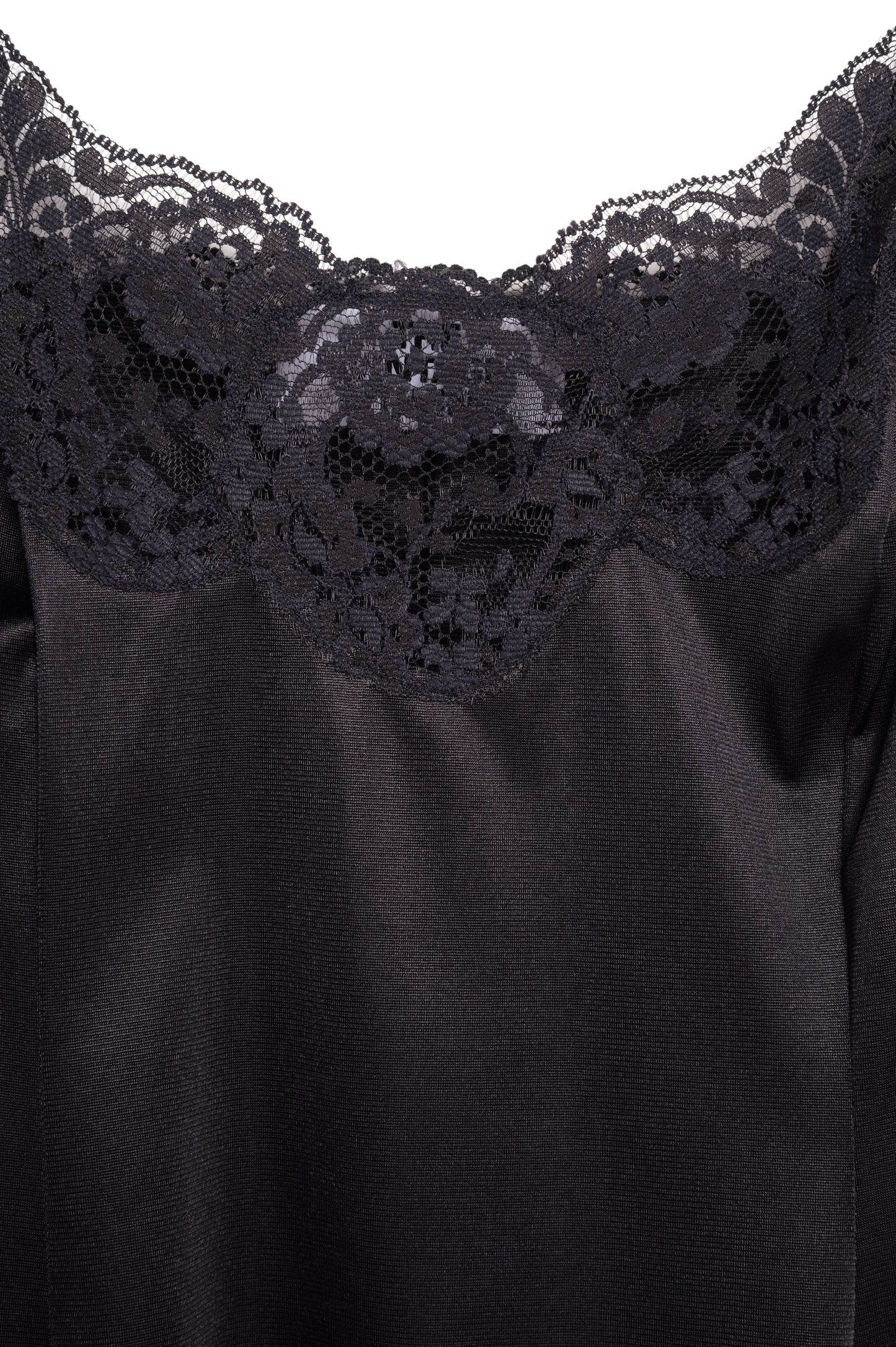 1950s Lace Trim Slip Top