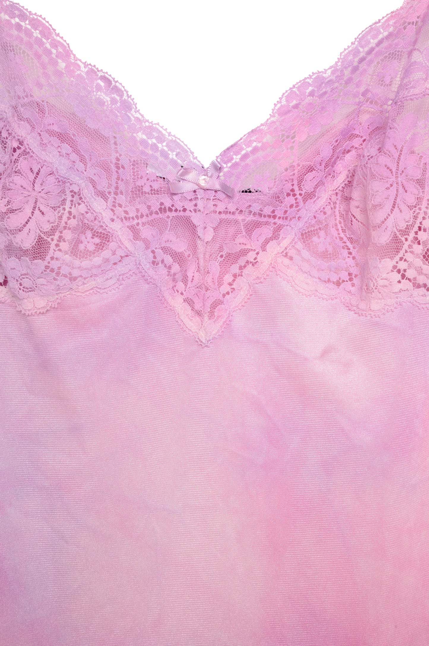 1950s Hand-Dyed Lace Slip Top USA