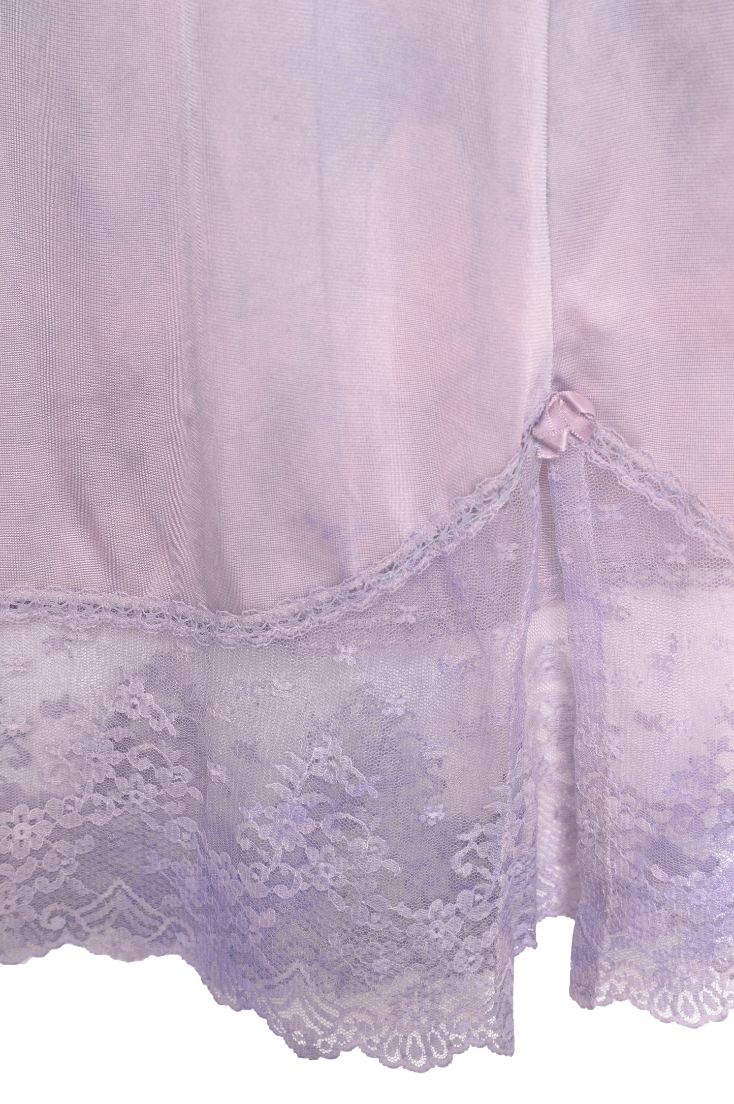 1950s Hand-Dyed Midi Slip Skirt USA