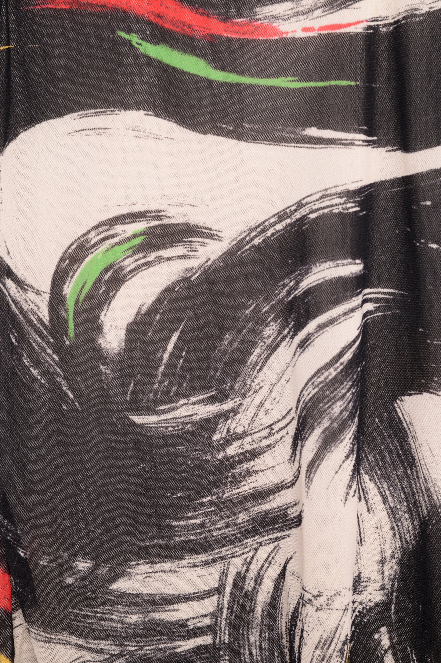 Y2K Abstract Mesh Top