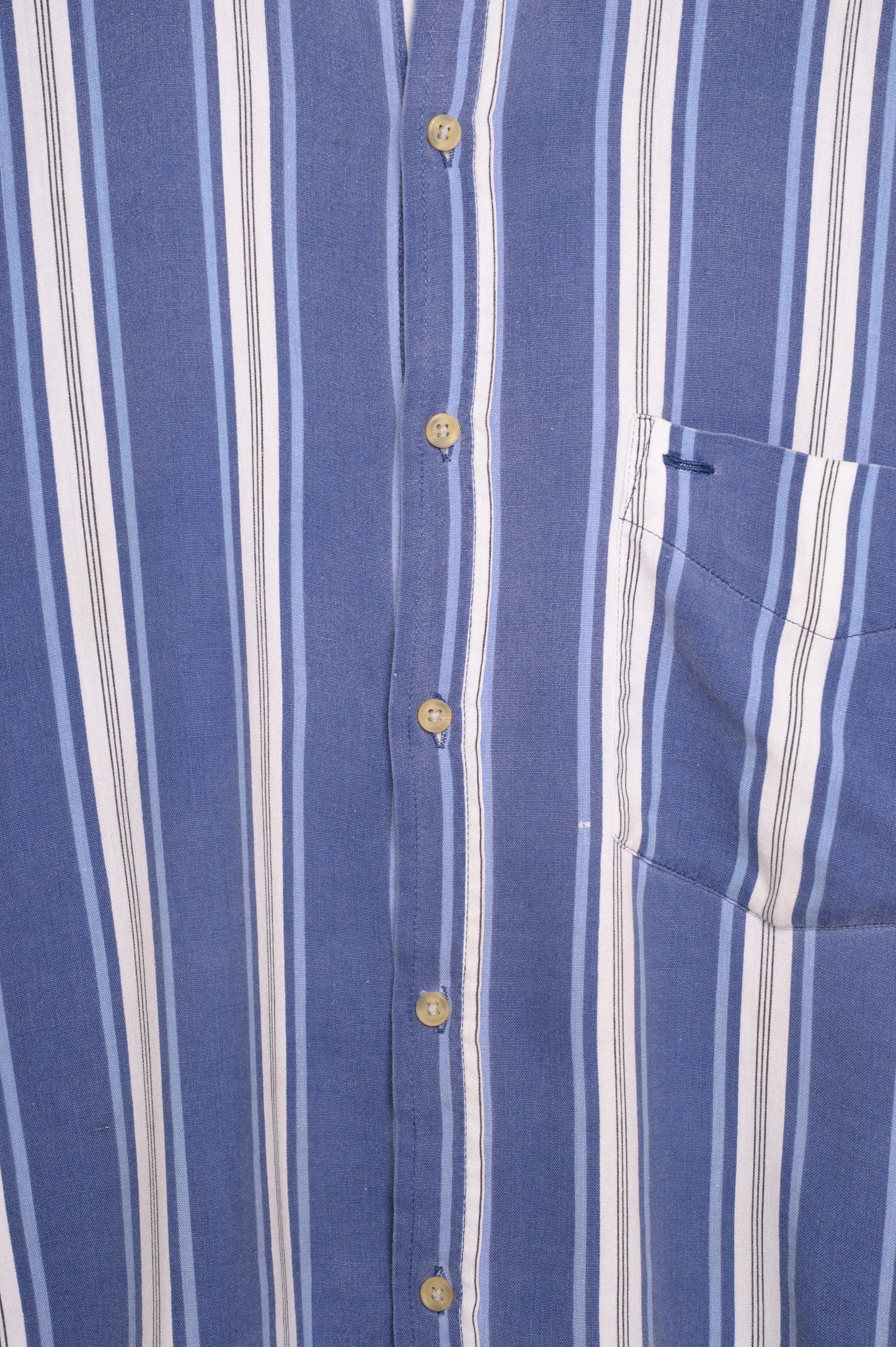 1990s Faded Striped Button Down