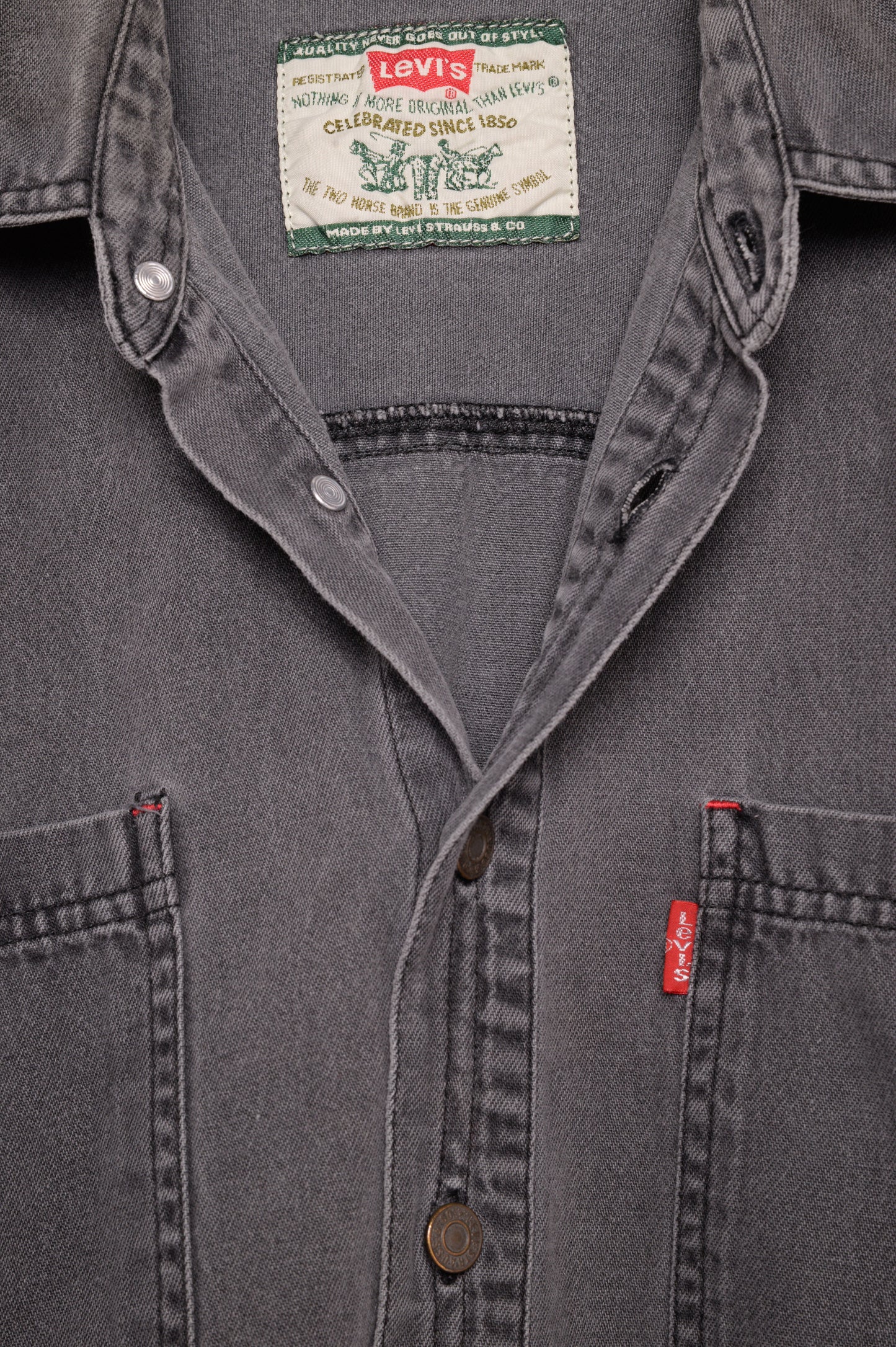 Faded Levi's Denim Shirt