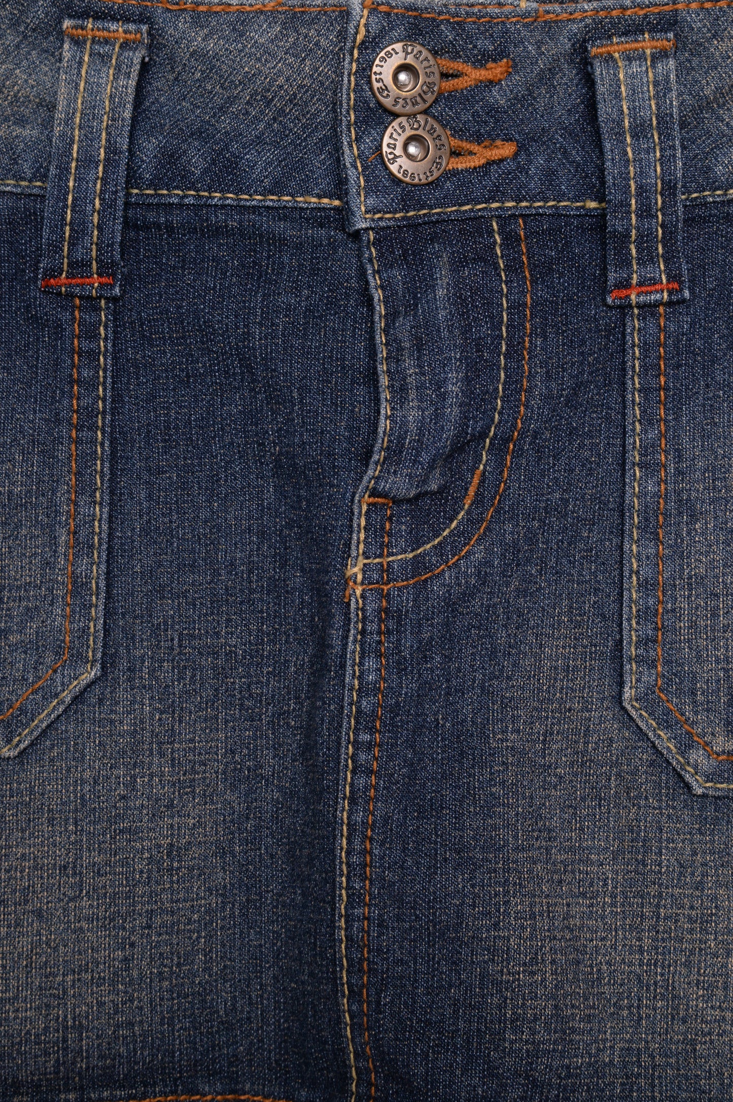 Y2K Micro Mini Denim Skirt