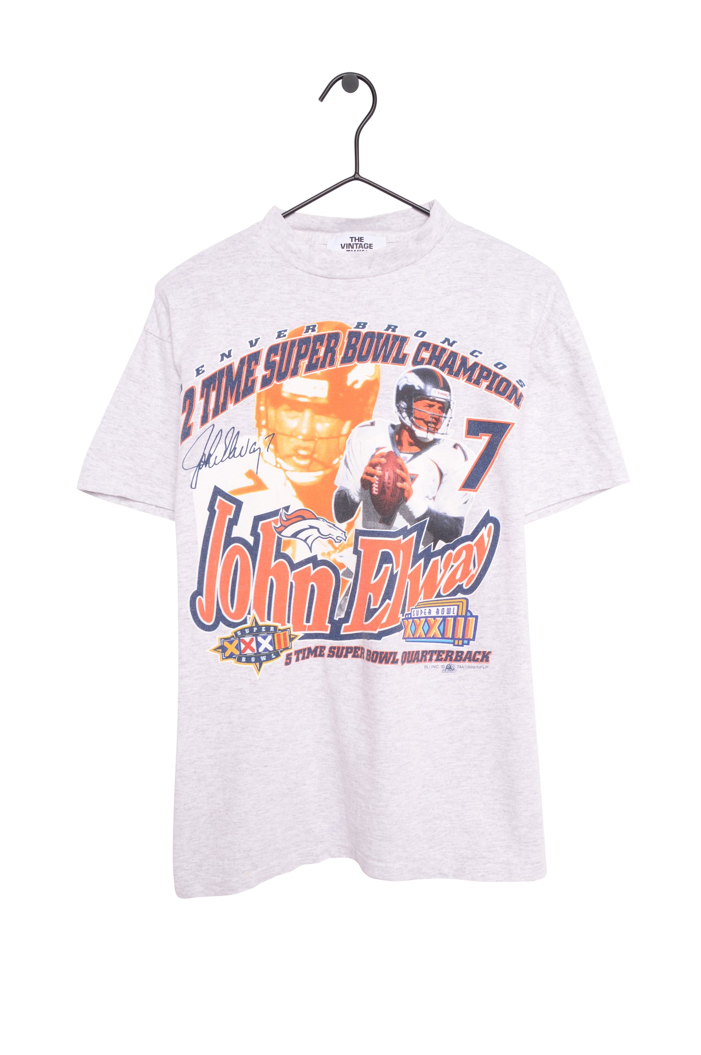 1998 Denver Broncos John Elway Tee