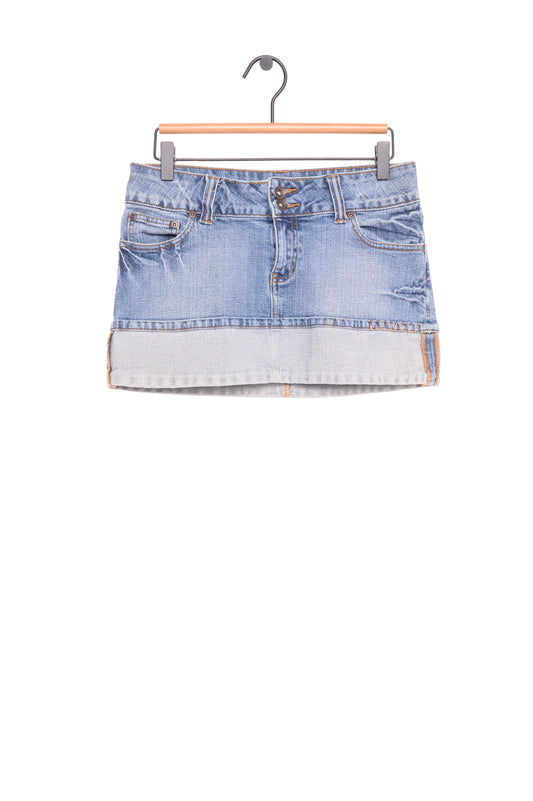 Y2K Mini Denim Skirt