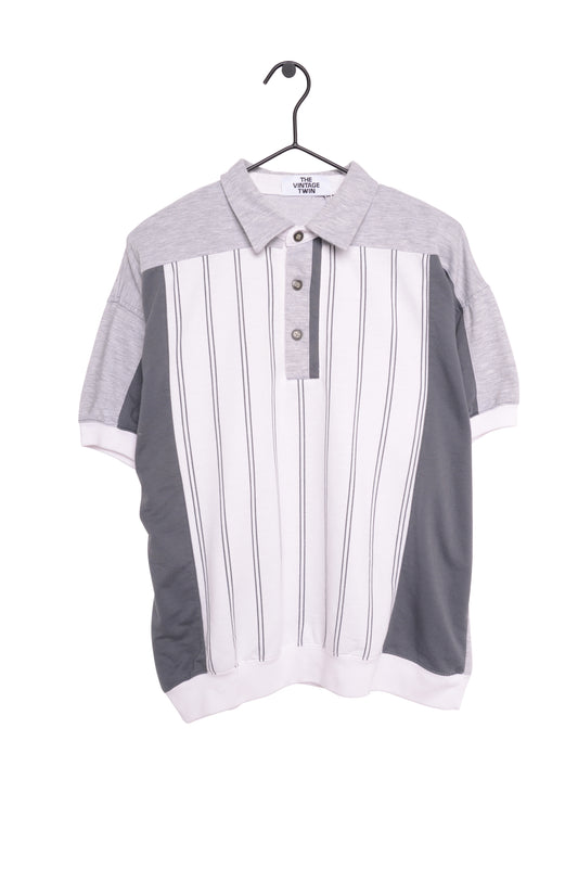 Colorblock Striped Polo