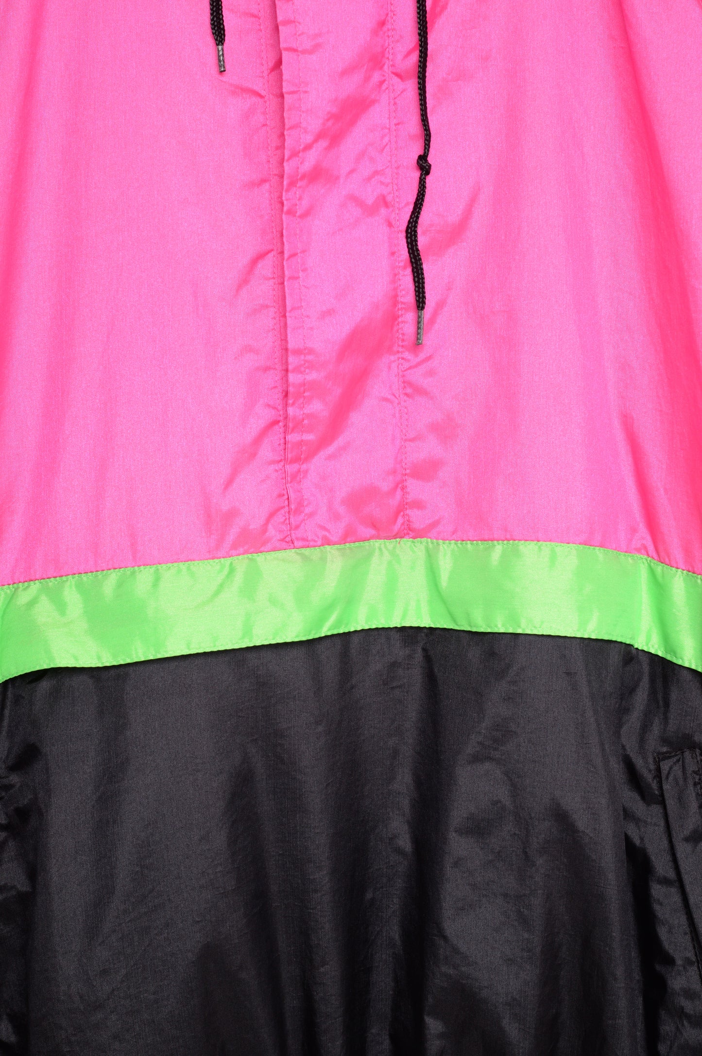 1980s Hooded Colorblock Windbreaker