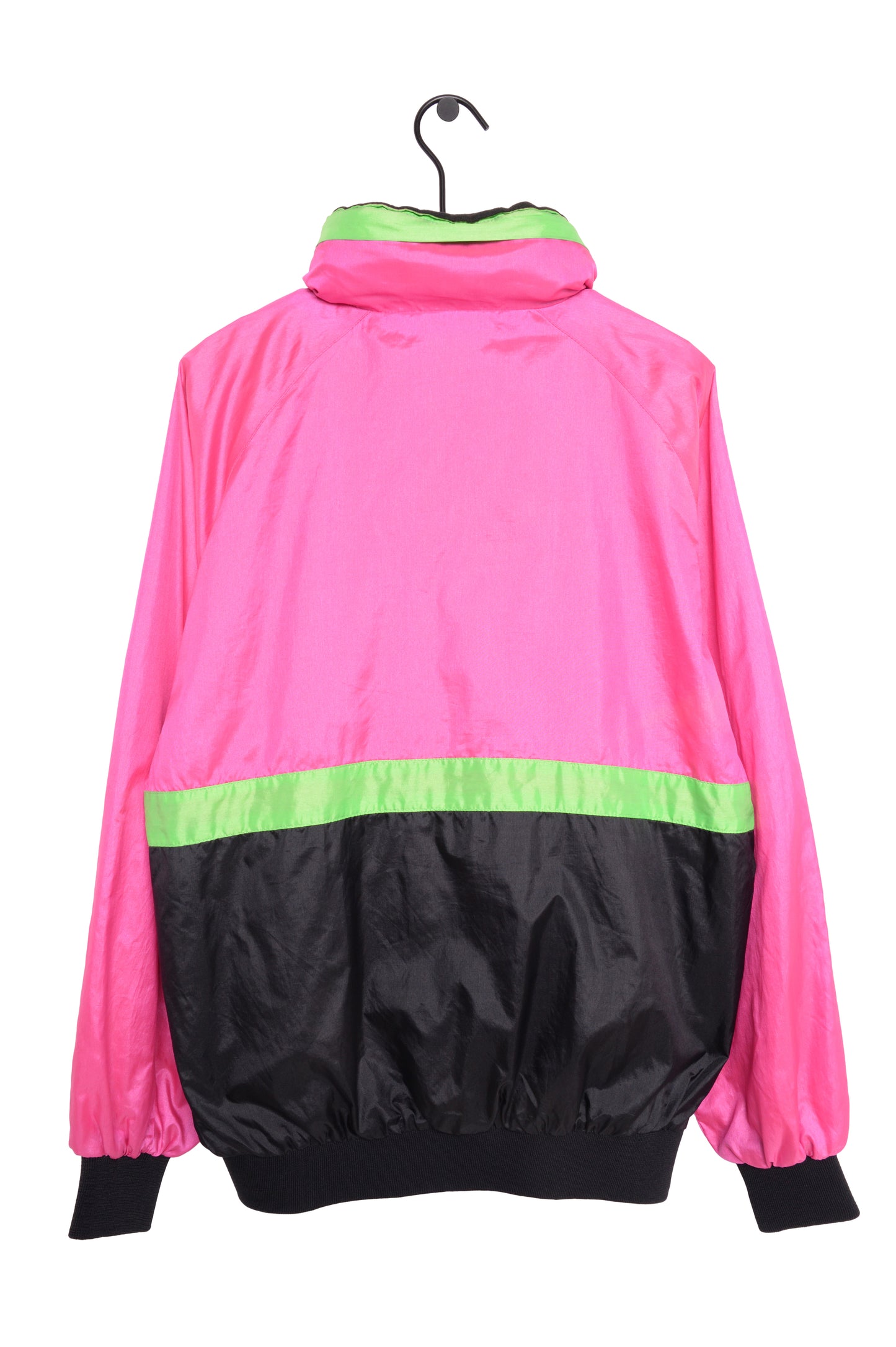 1980s Hooded Colorblock Windbreaker