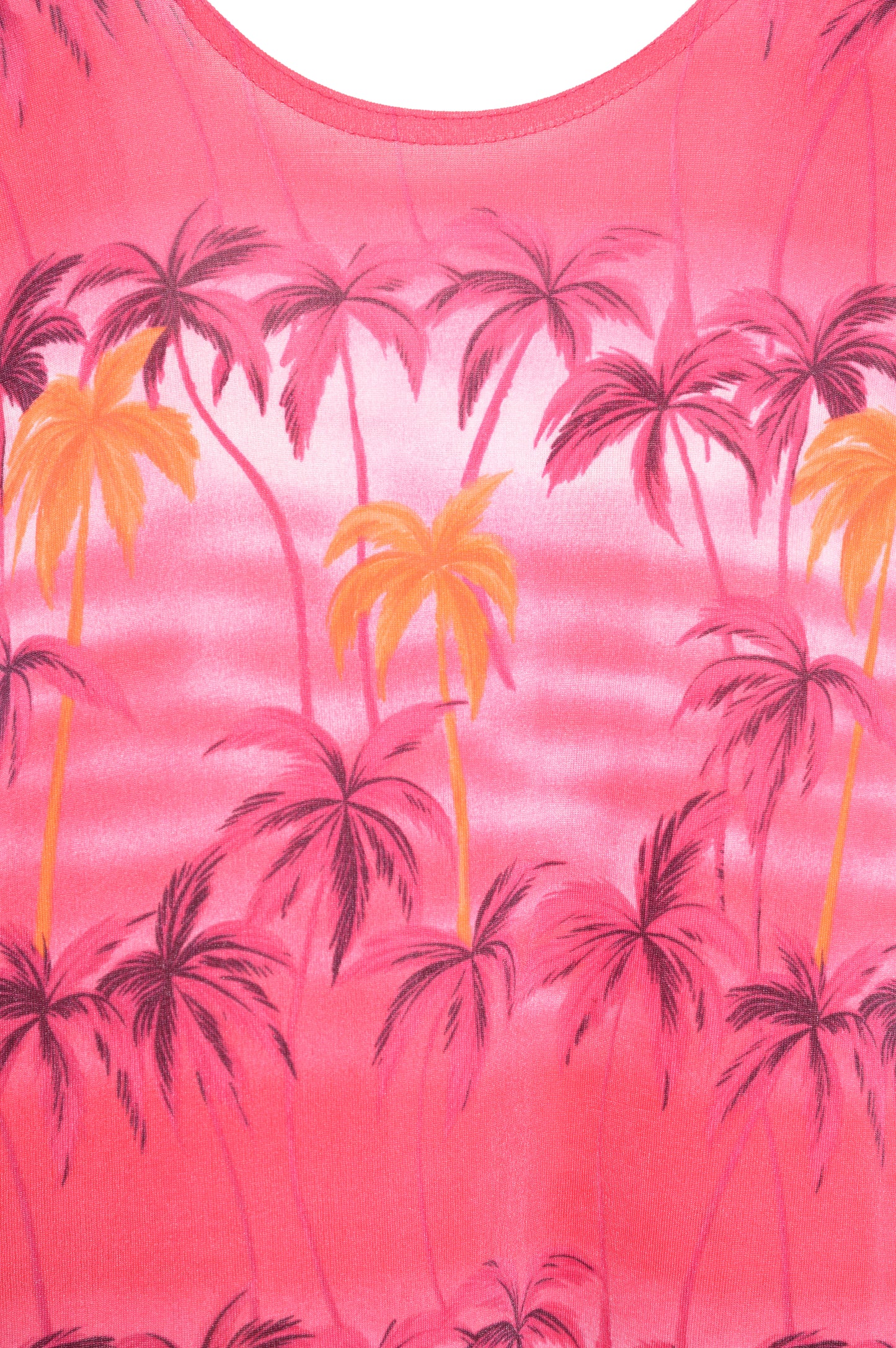 1990's Palm Tree Mini Dress