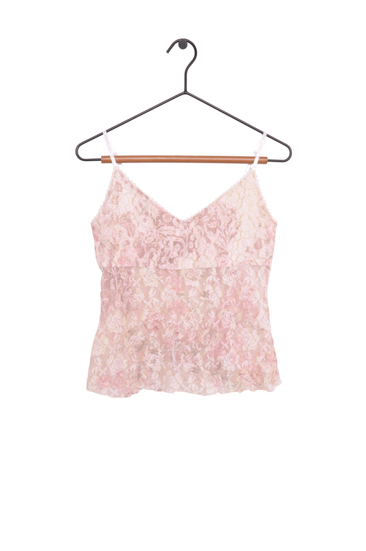 Y2K Lace Slip Tank
