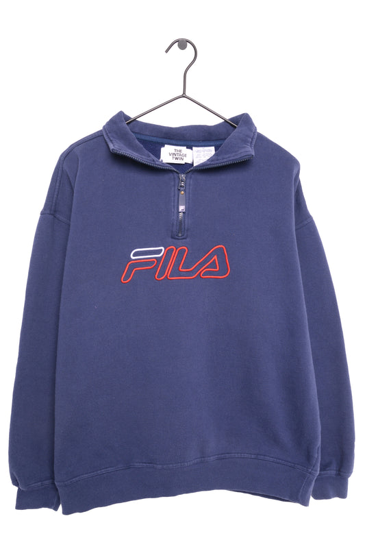 1990's Fila Half Zip Sweatshirt