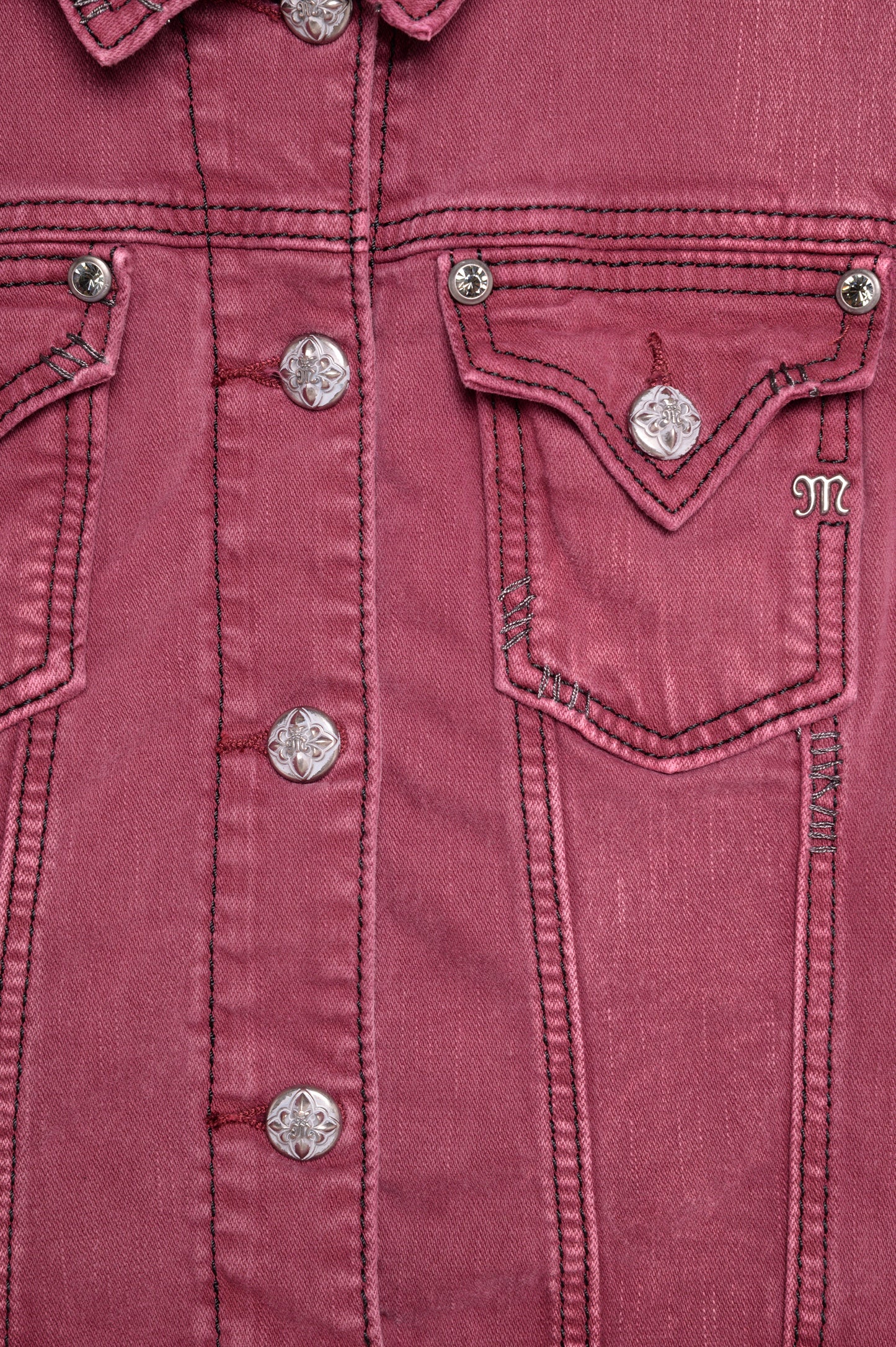 Y2K Miss Me Embellished Jacket