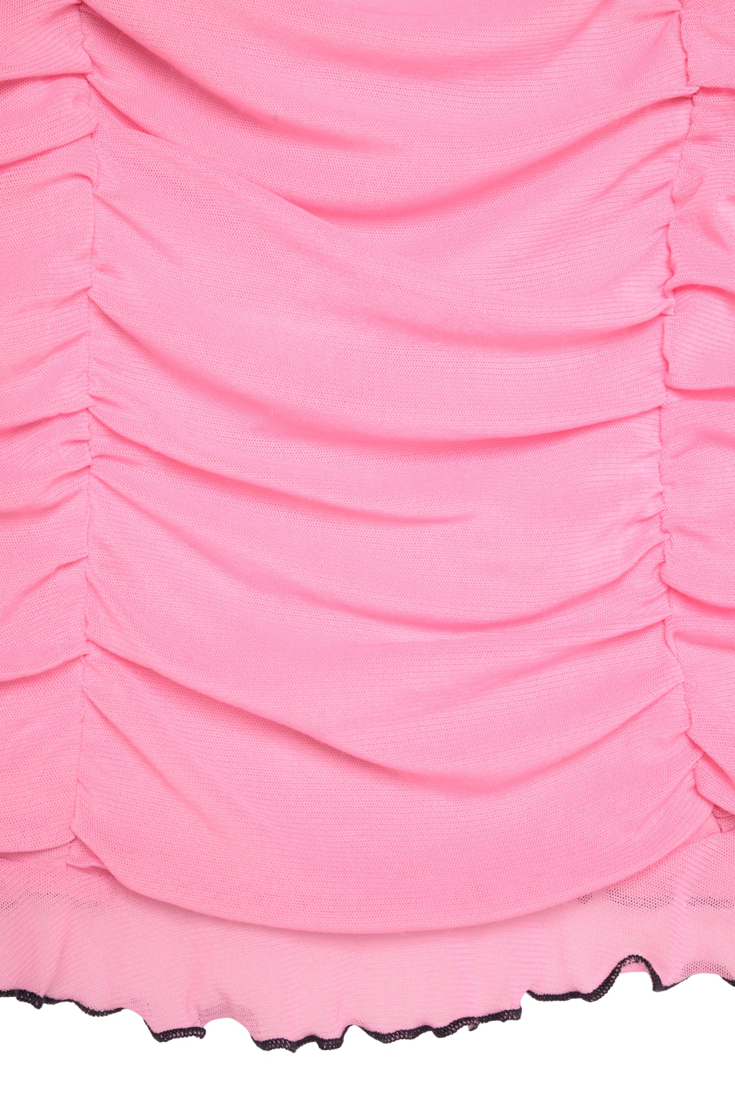 Y2K Strapless Mesh Top