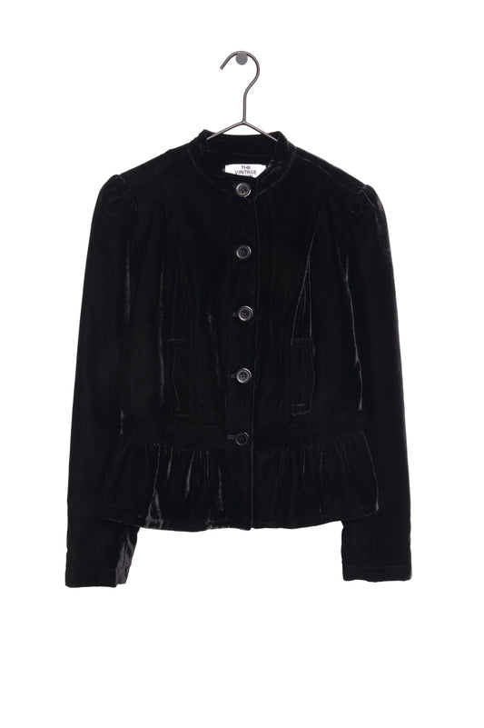 Textured Button Up Jacket