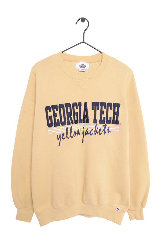 1990's Embroided Georgia Tech Sweatshirt