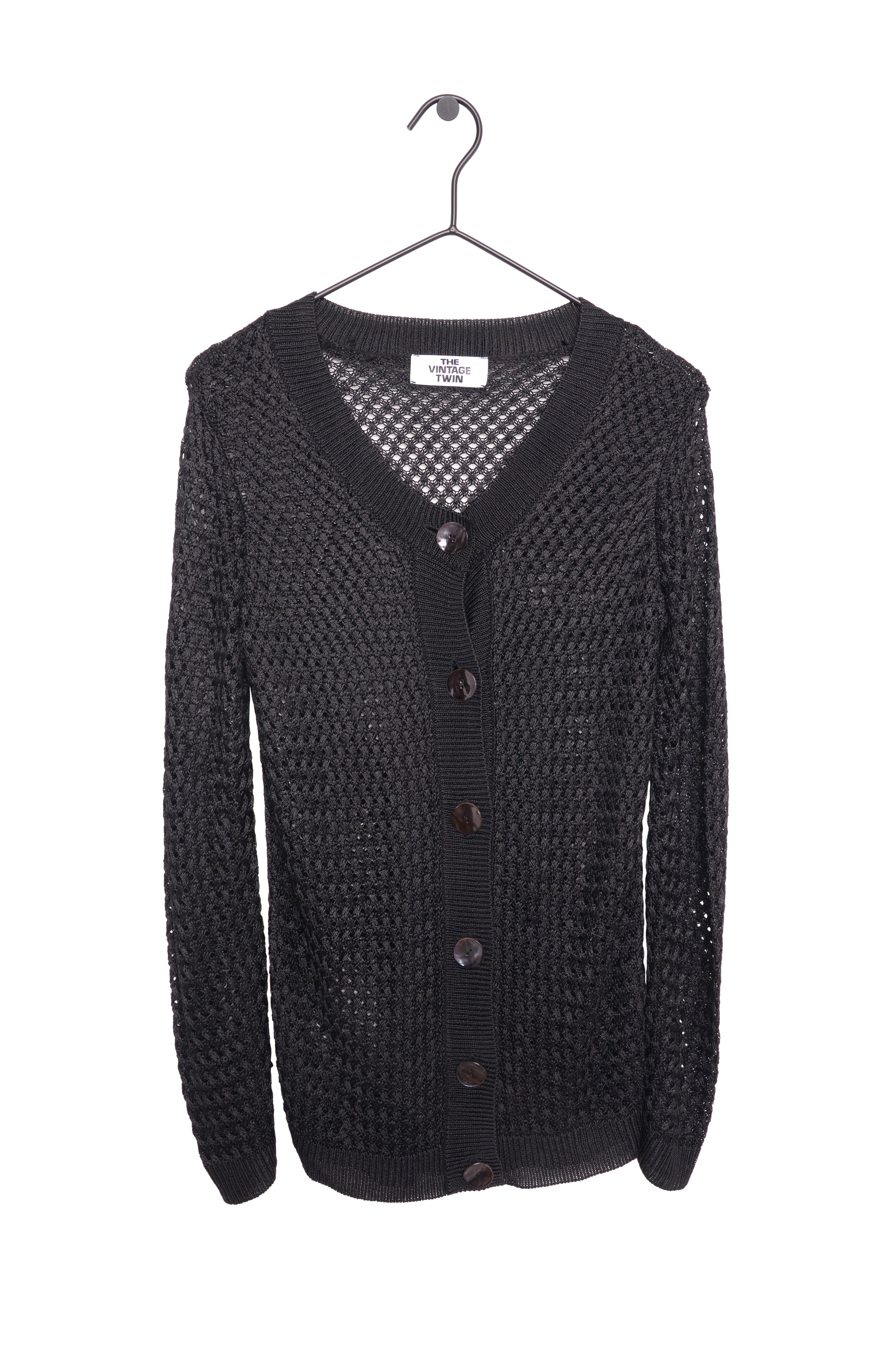 vintage knit cardigan♡ 80s Cottage Core Cardigan| Vintage Women's Winter Sweater